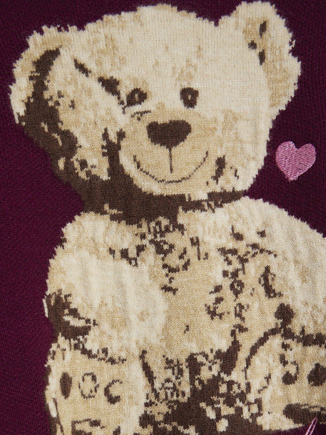 river-island-girls-burgundy-bear-jumper-reddetail