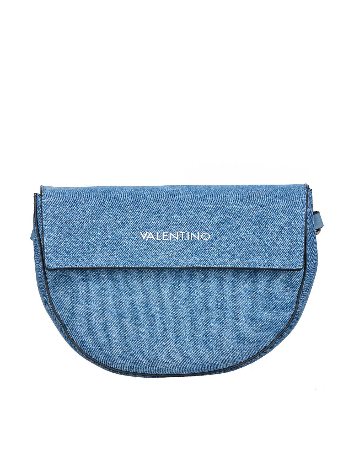 Valentino Bigs Denim Flap Bag