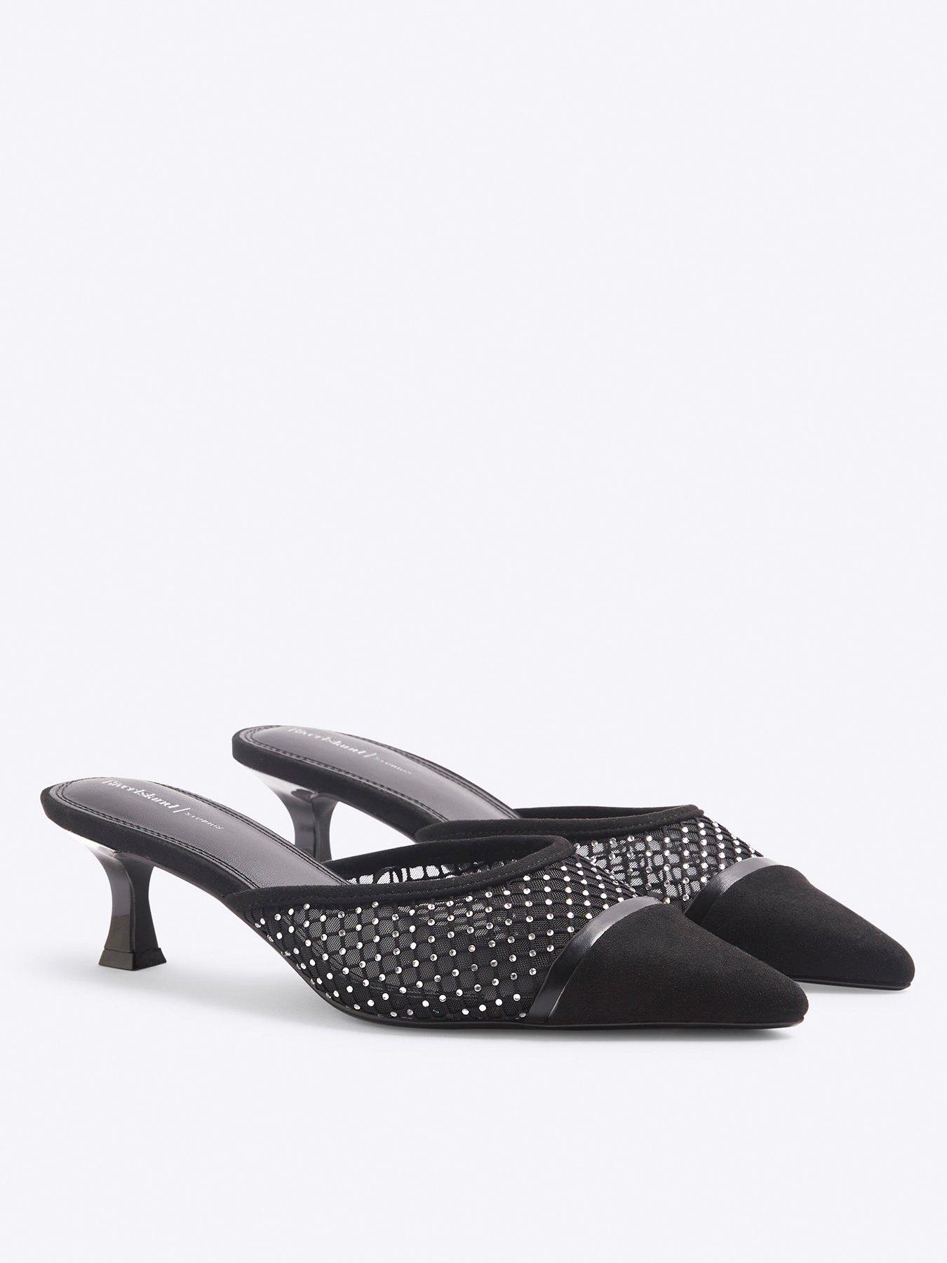 river-island-pointed-gem-mule-blackoutfit