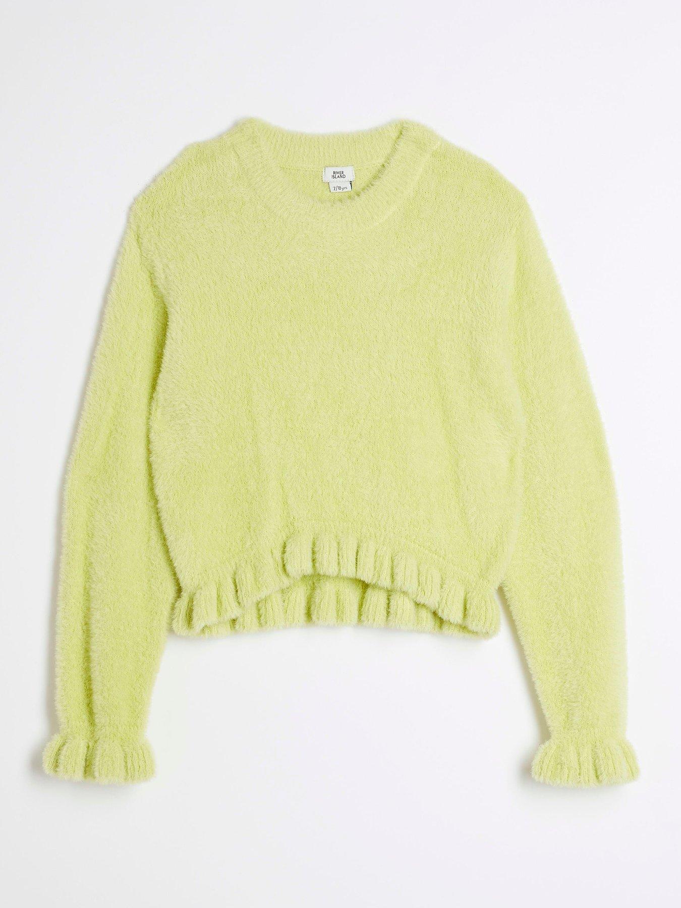 river-island-girls-frill-cropped-jumper-green