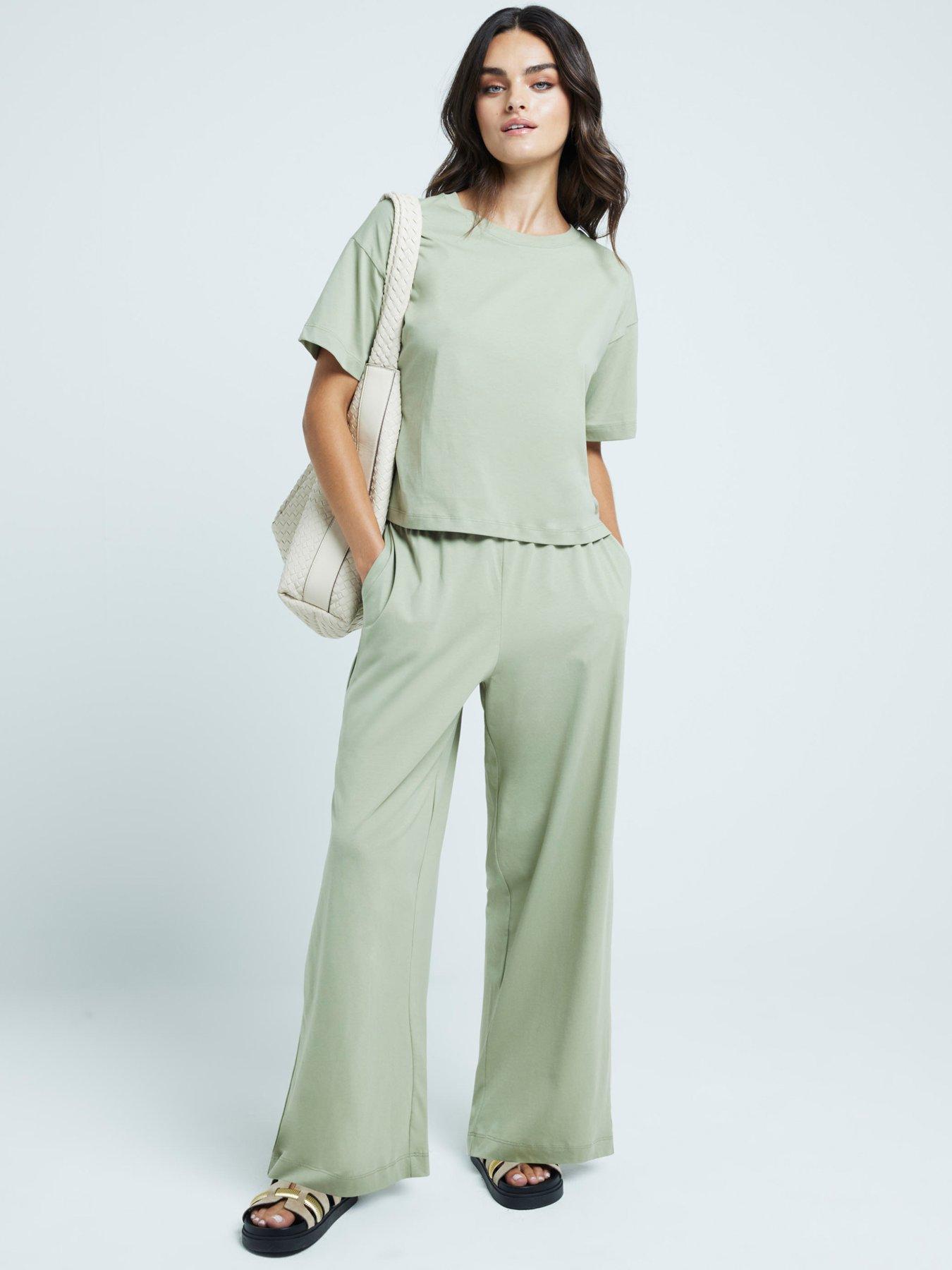 river-island-tee-and-trouser-set-khaki