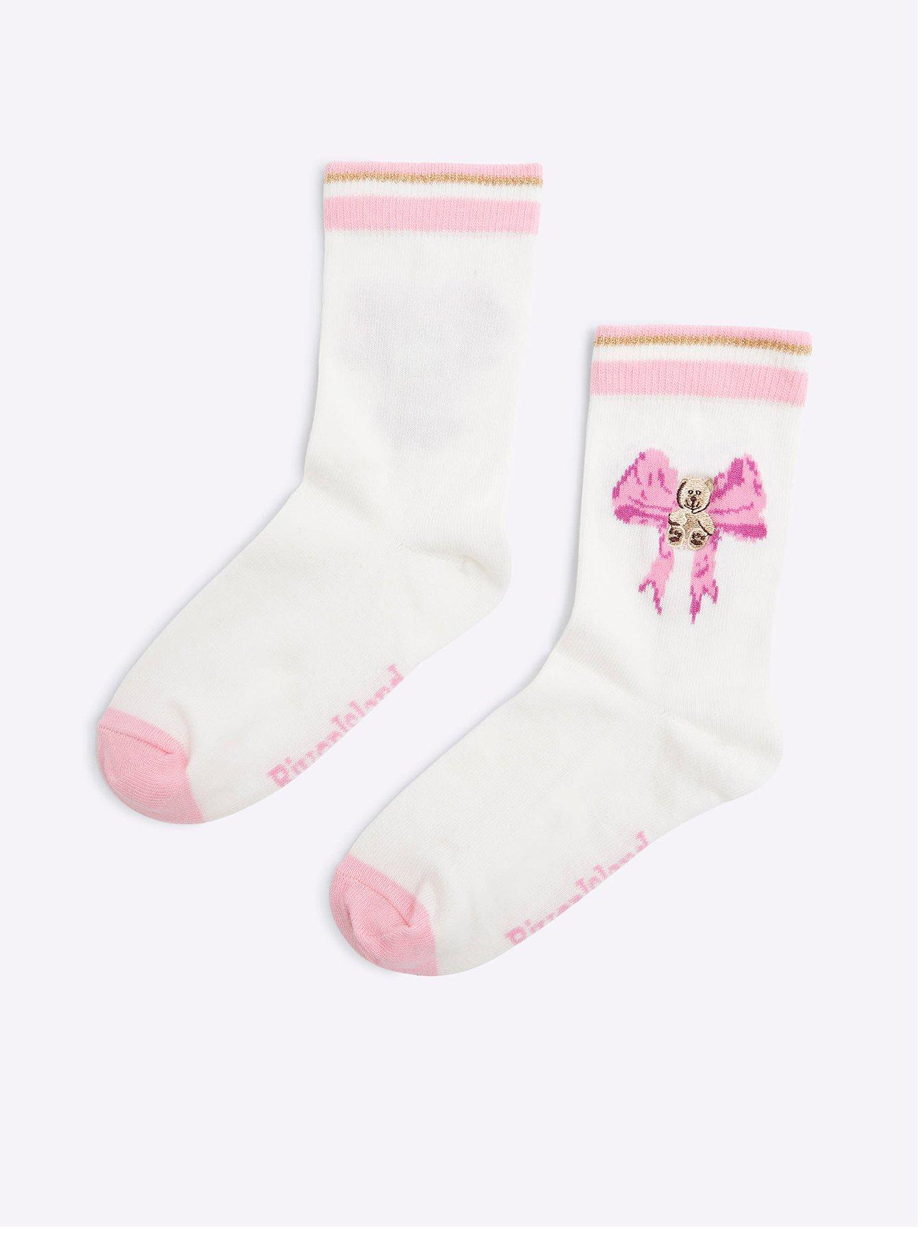 river-island-older-girl-bow-bear-xmas-socks-cream