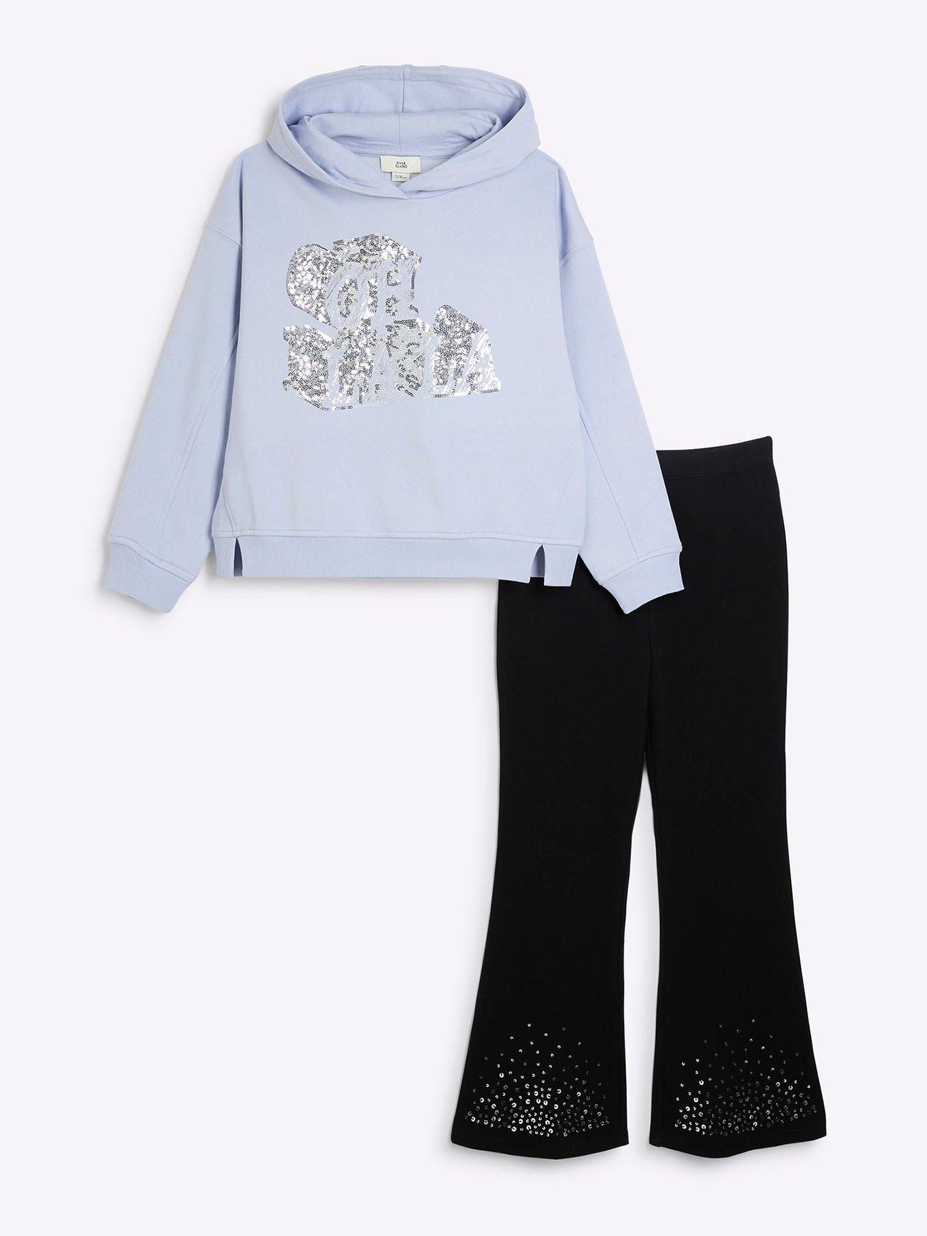 river-island-girls-sequin-oh-la-la-hoodie-set-blue