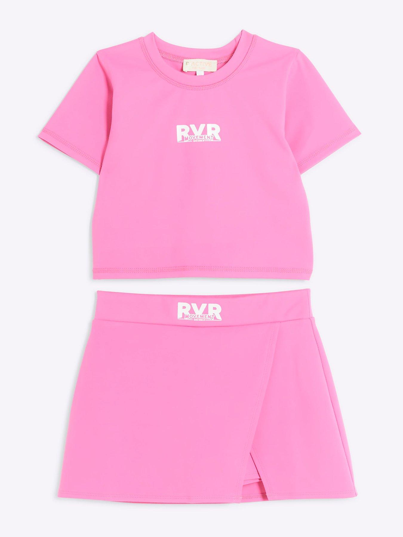 river-island-older-girl-sl-active-tee-and-skort-pinkstillFront