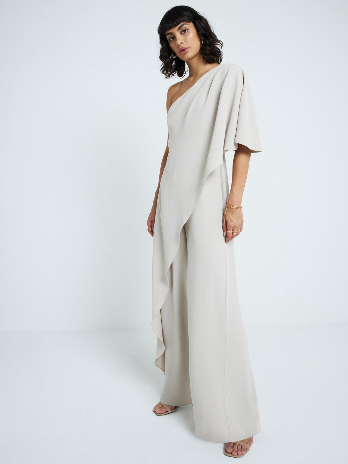 river-island-one-shoulder-overlay-jumpsuit-cream