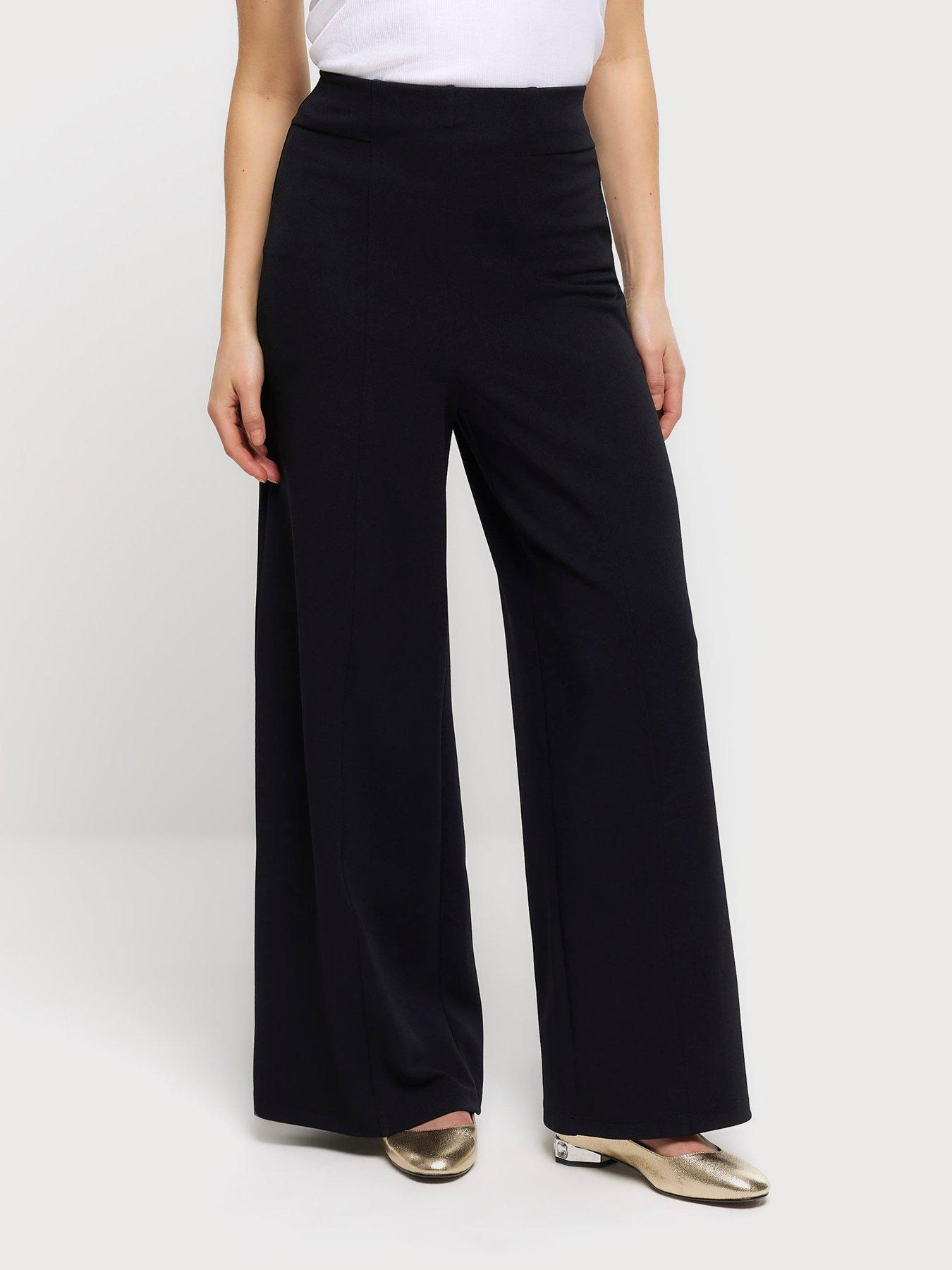 ri-petite-petite-wide-leg-stitch-detail-trouser-black