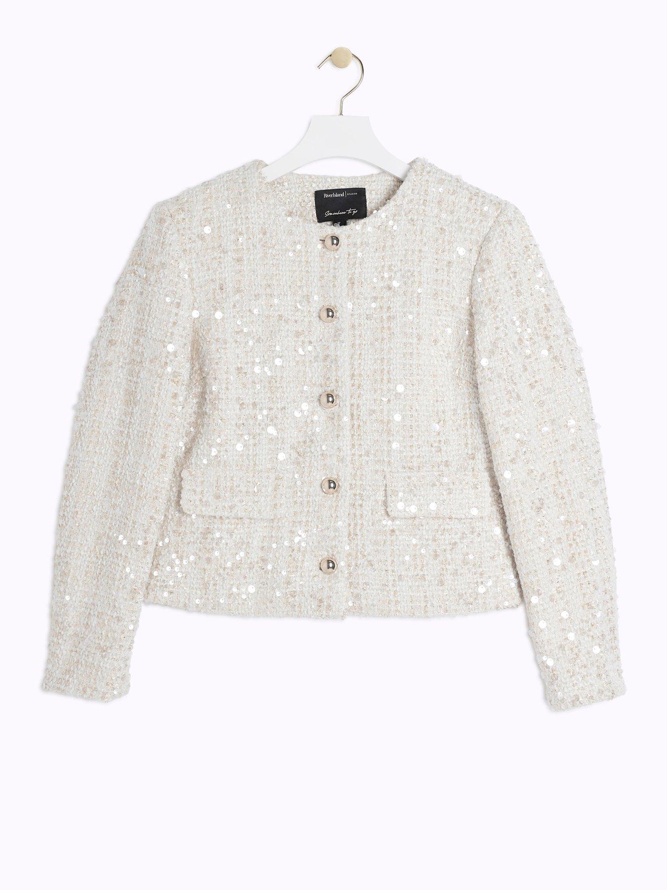 river-island-sparkly-collarless-jacket-creamdetail