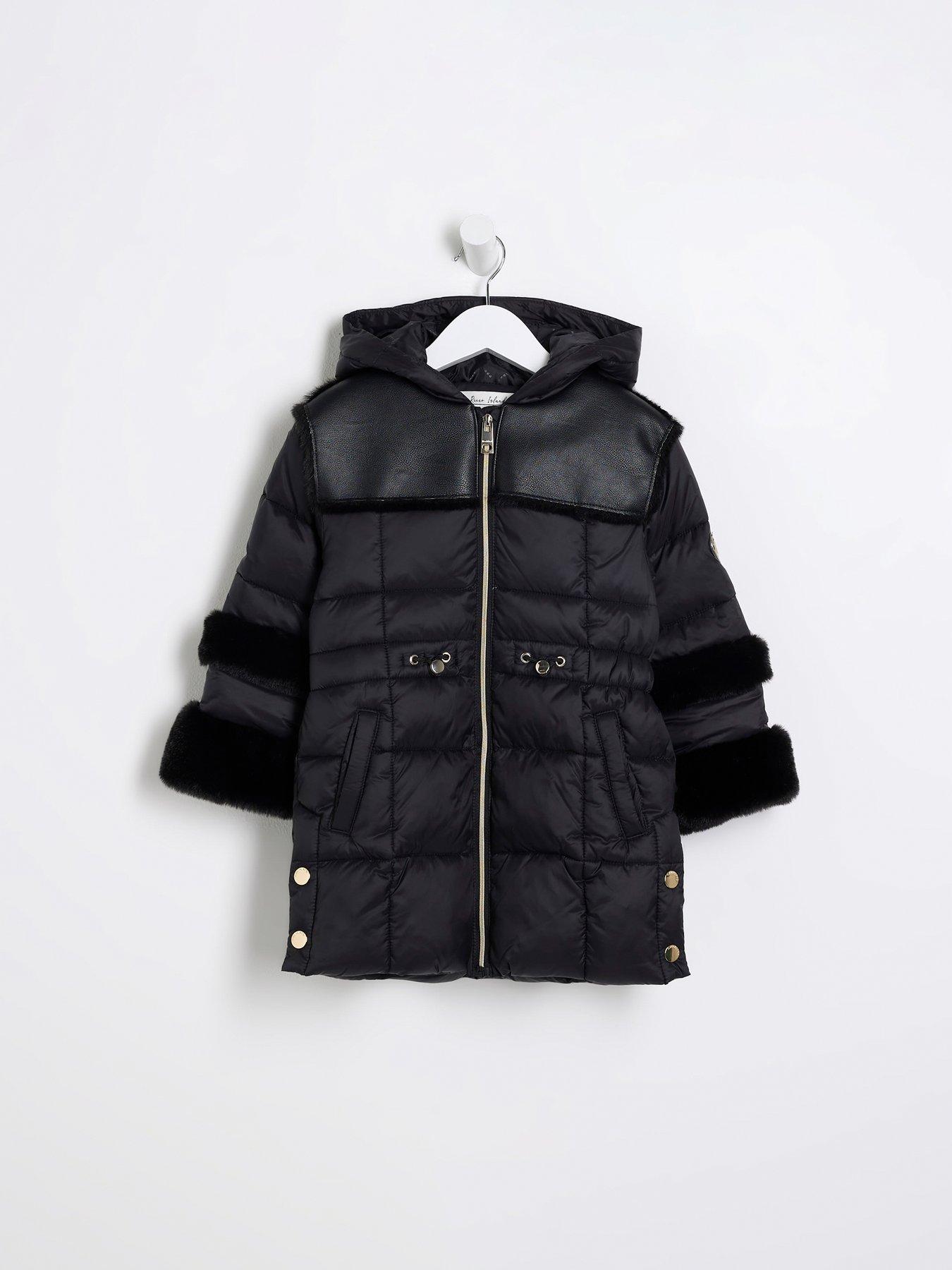 river-island-mini-mini-girl-fur-cuff-puffer-coat-blackdetail