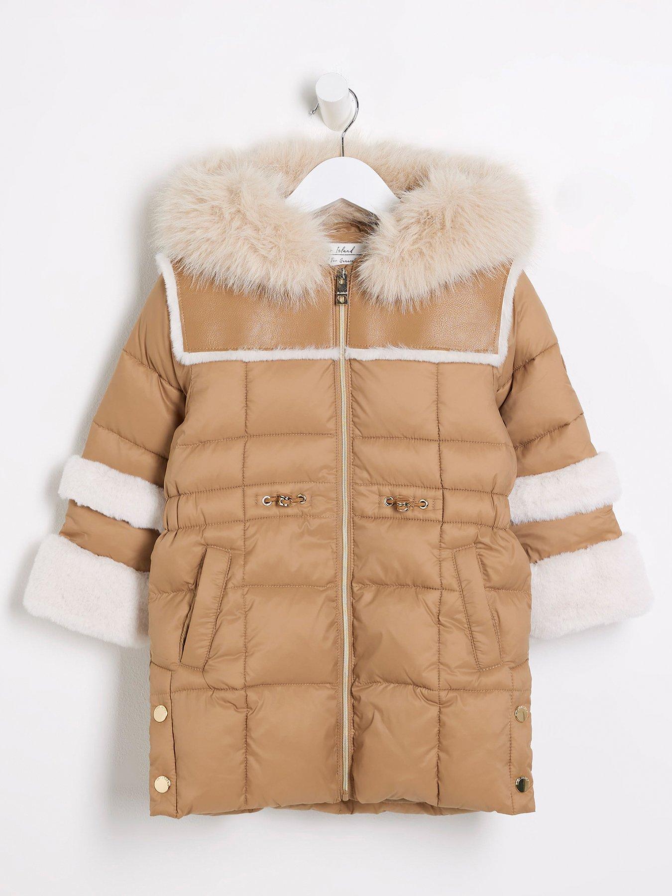 river-island-mini-mini-girl-fur-cuff-puffer-coat-beige