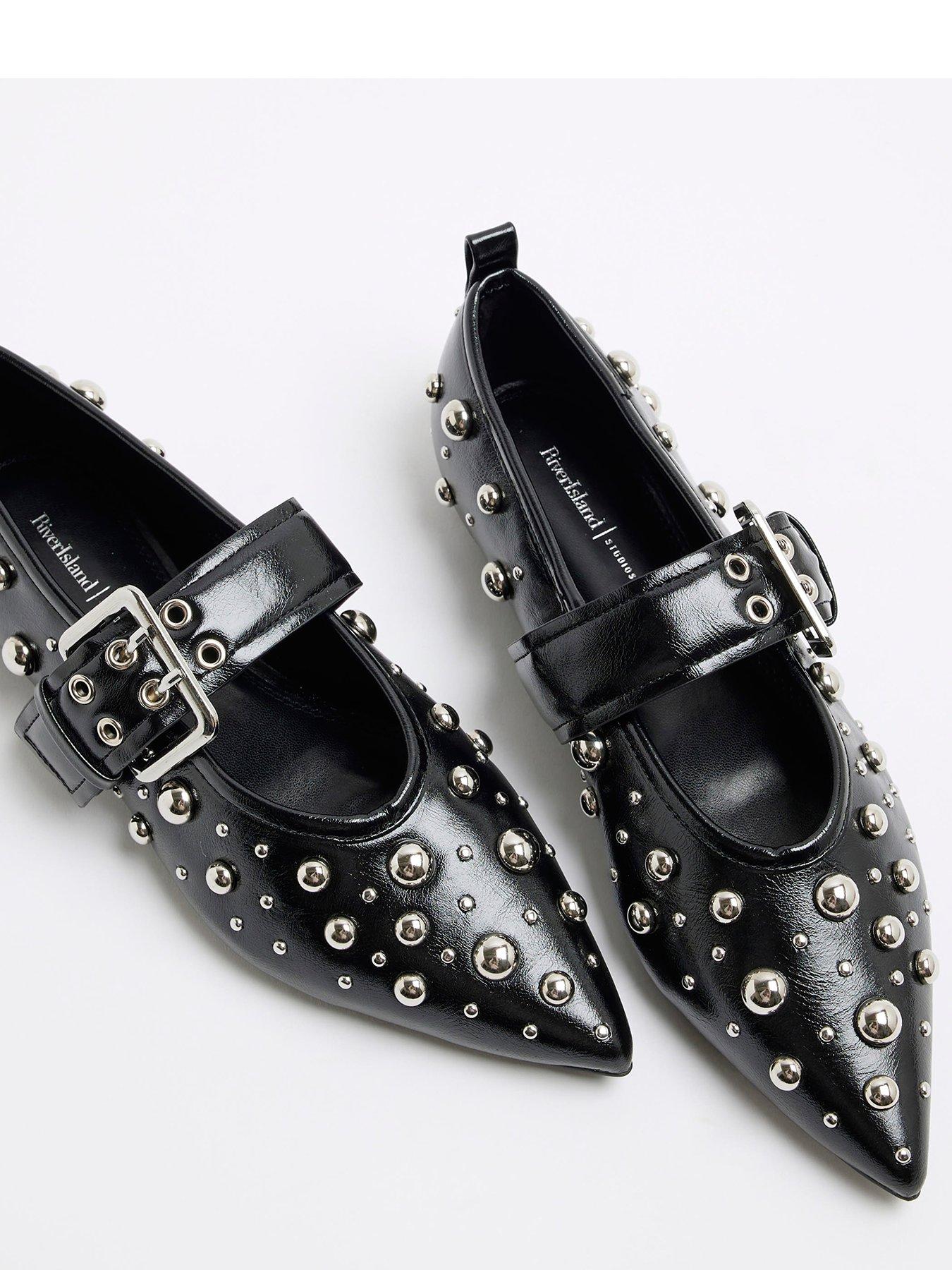 river-island-studded-point-mary-jane-blackdetail