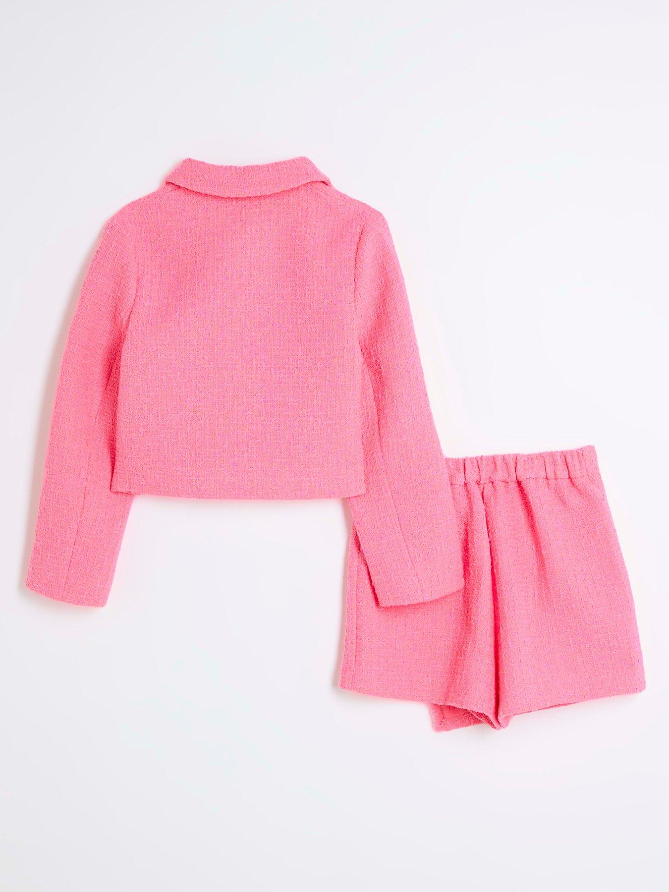 river-island-girls-boucle-blazer-and-skirt-set-pinkback