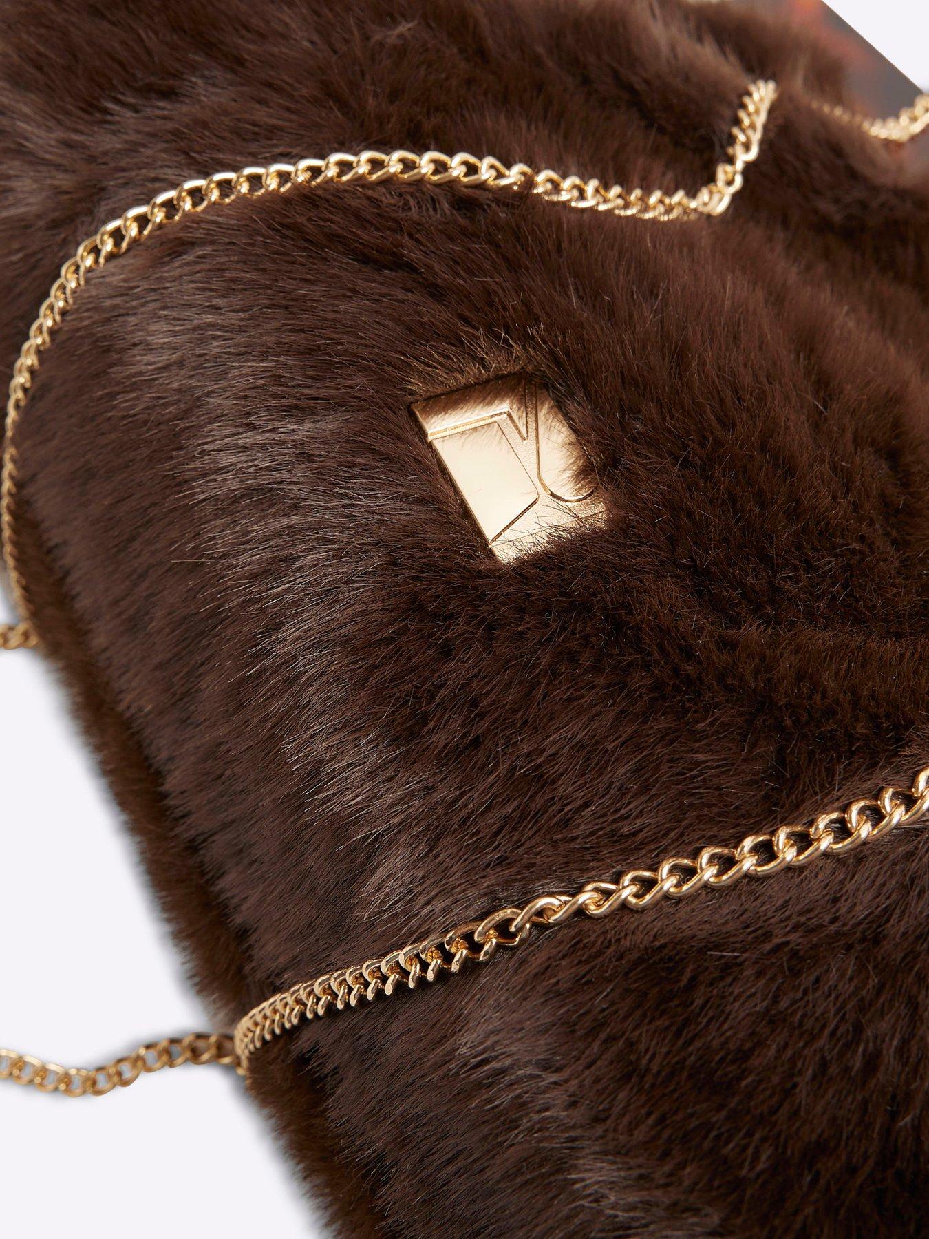 river-island-fur-frame-clutch-bag-dark-brownoutfit