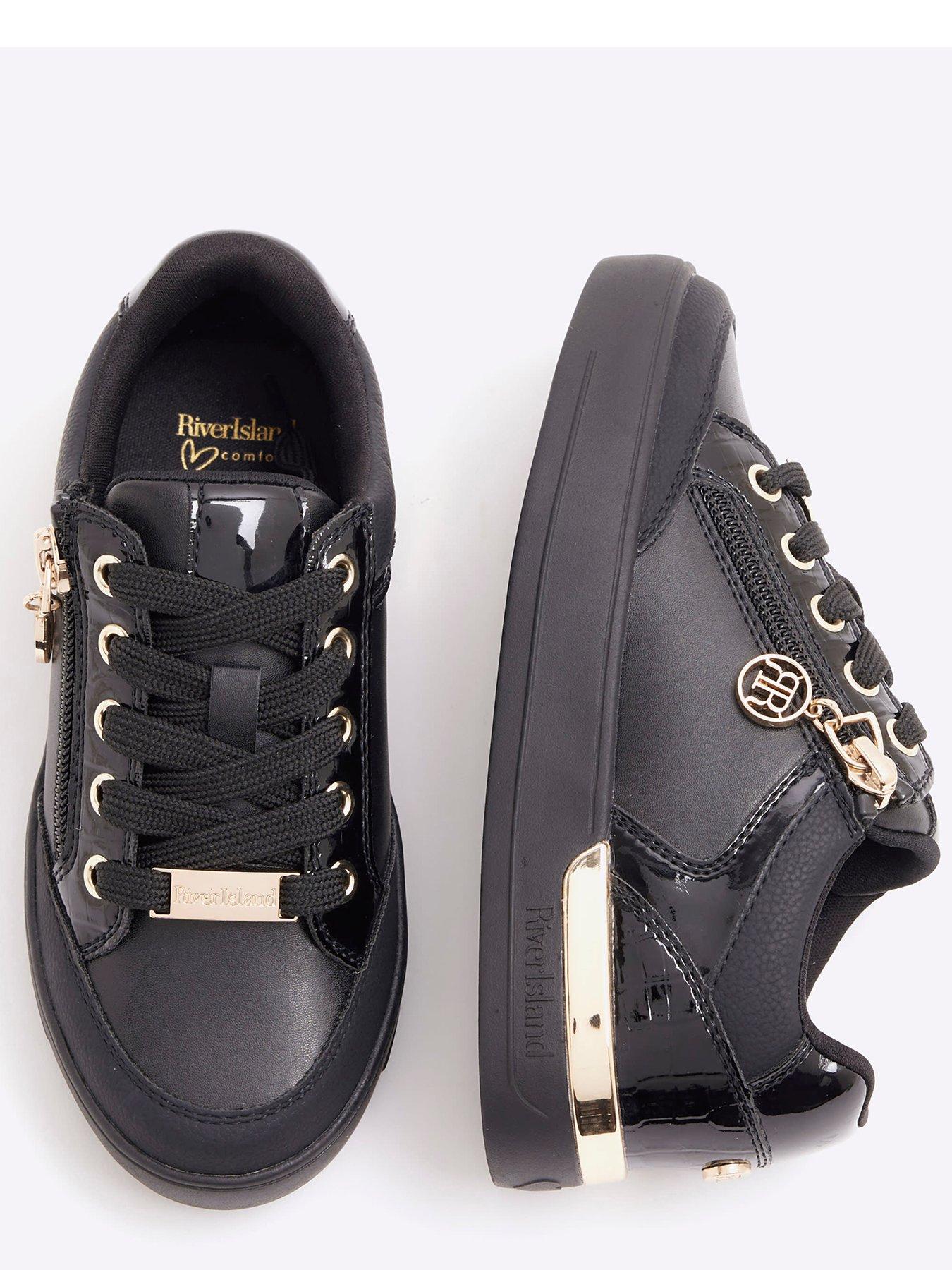 river-island-older-girl-patent-zip-detail-trainers-blackdetail