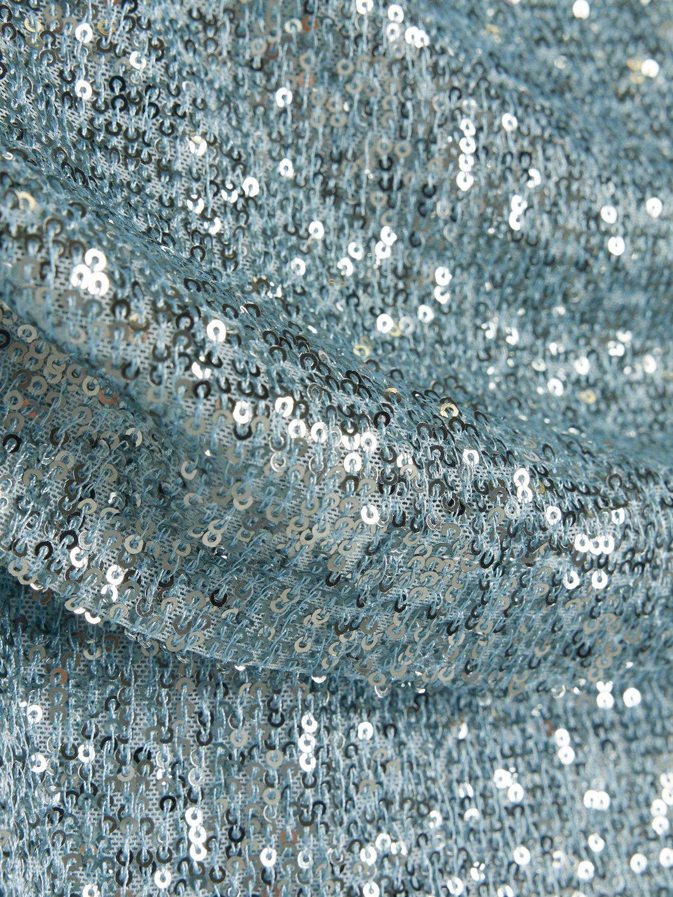 river-island-sequin-bardot-top-bluedetail