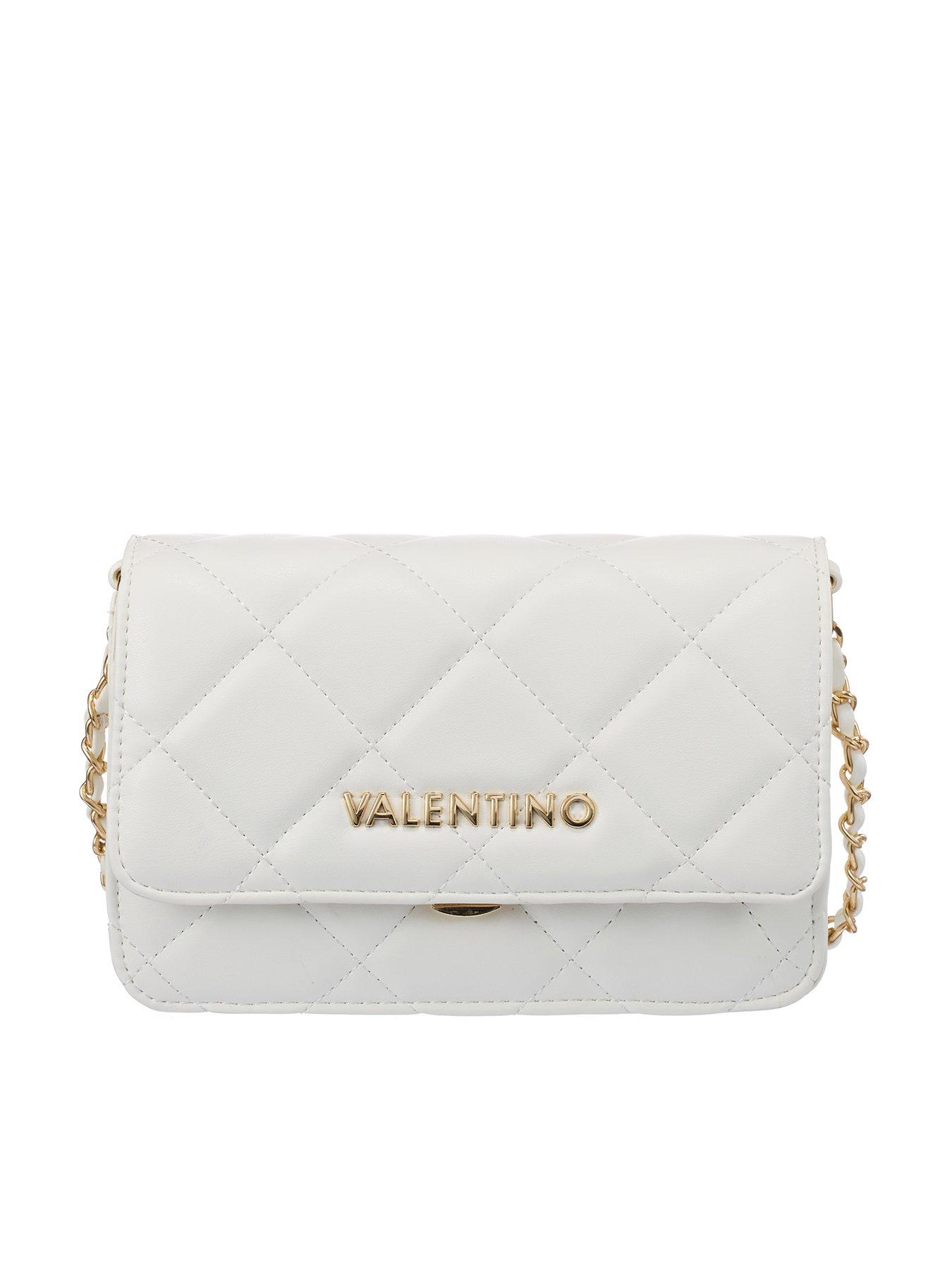 Image 1 of 2 of Valentino Ocarina Flap Bag - White