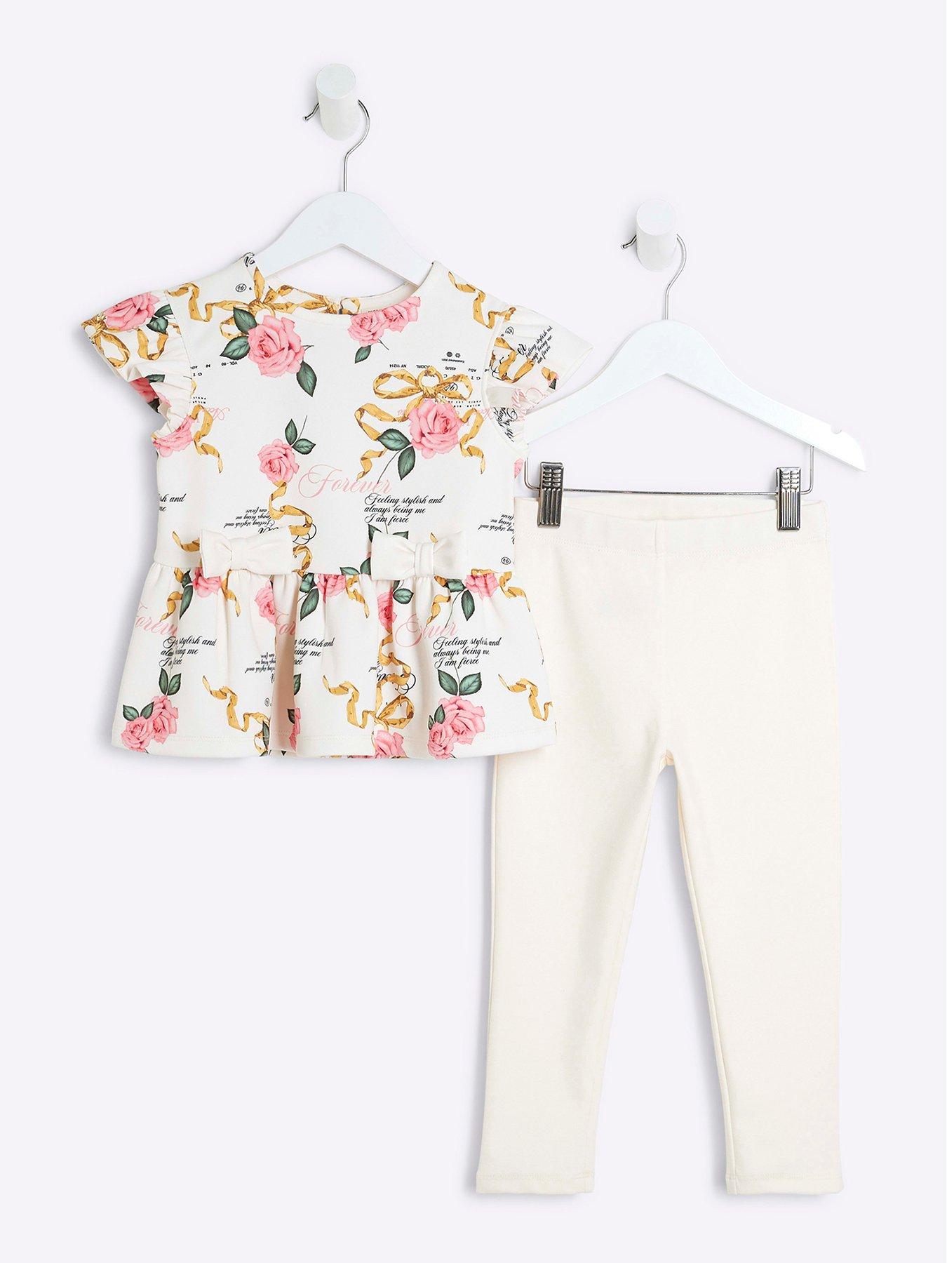 river-island-mini-mini-girls-scuba-floral-peplum-set-pinkfront