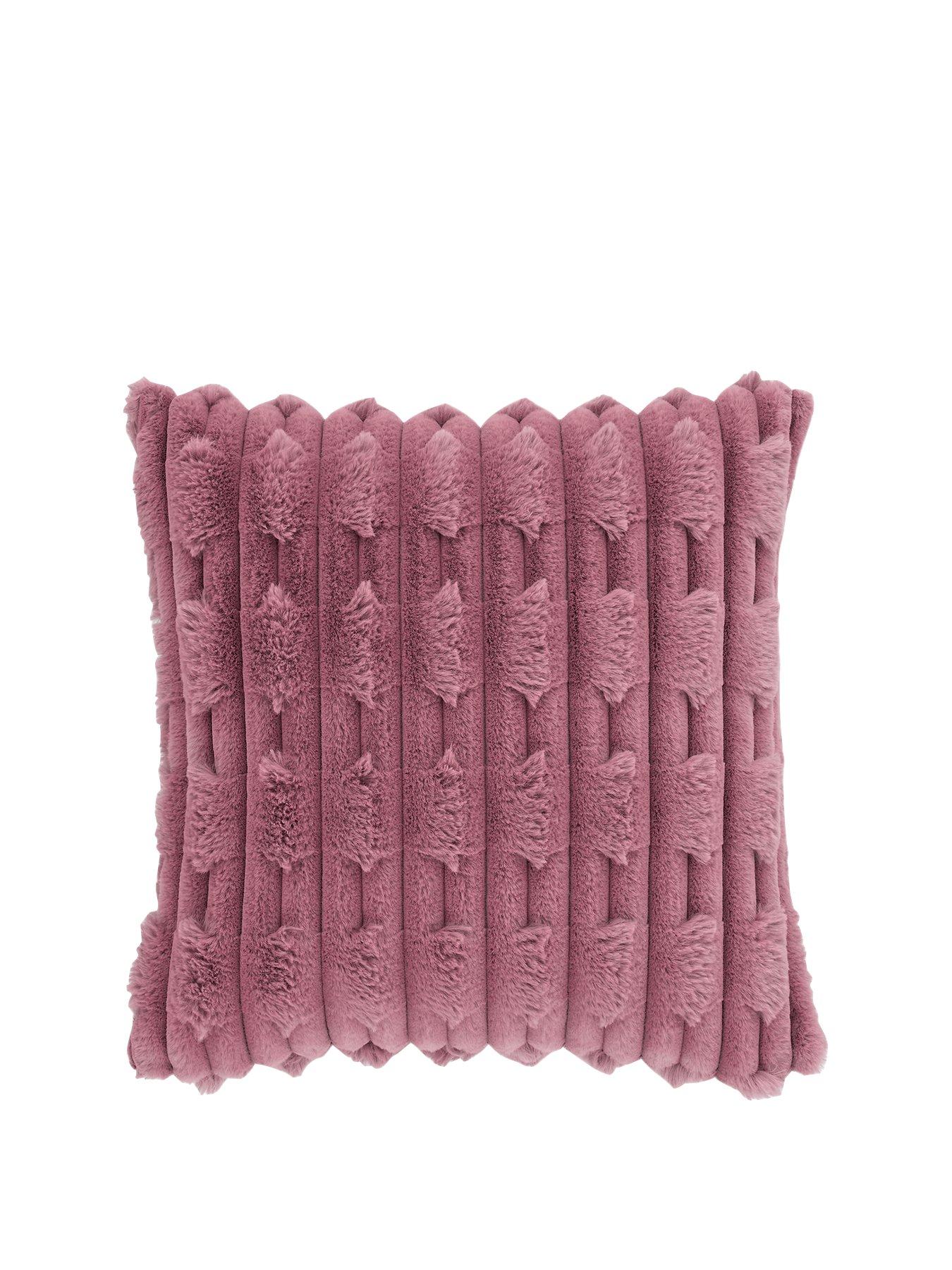 bianca-carved-faux-fur-cushion--pinkstillFront