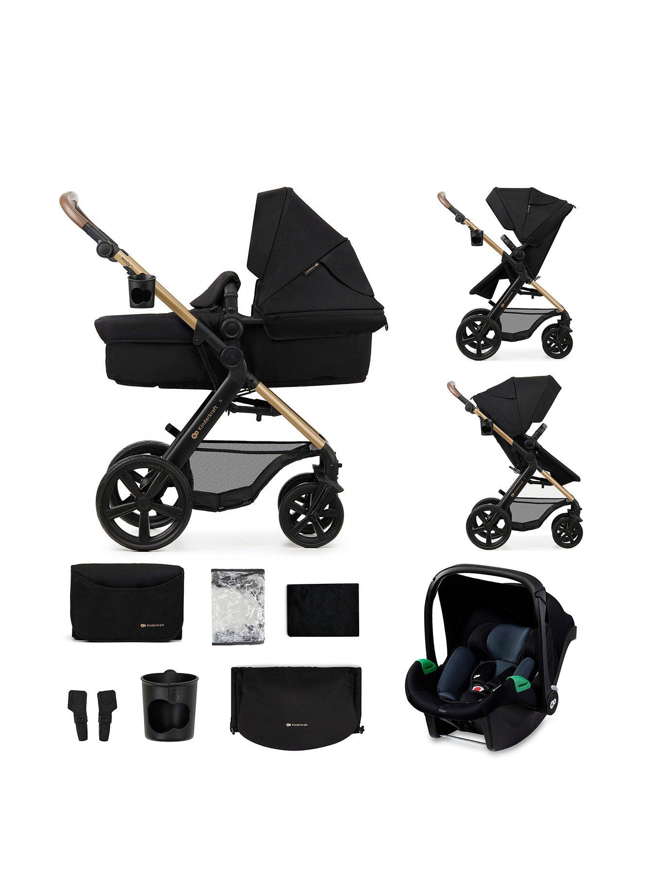 Kinderkraft MOOV 2 Travel System - Black
