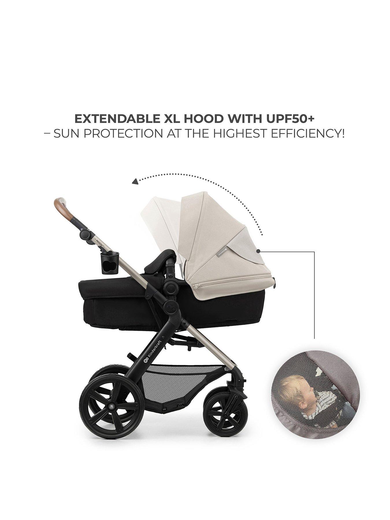 Kinderkraft MOOV Travel System Light Grey Very Ireland