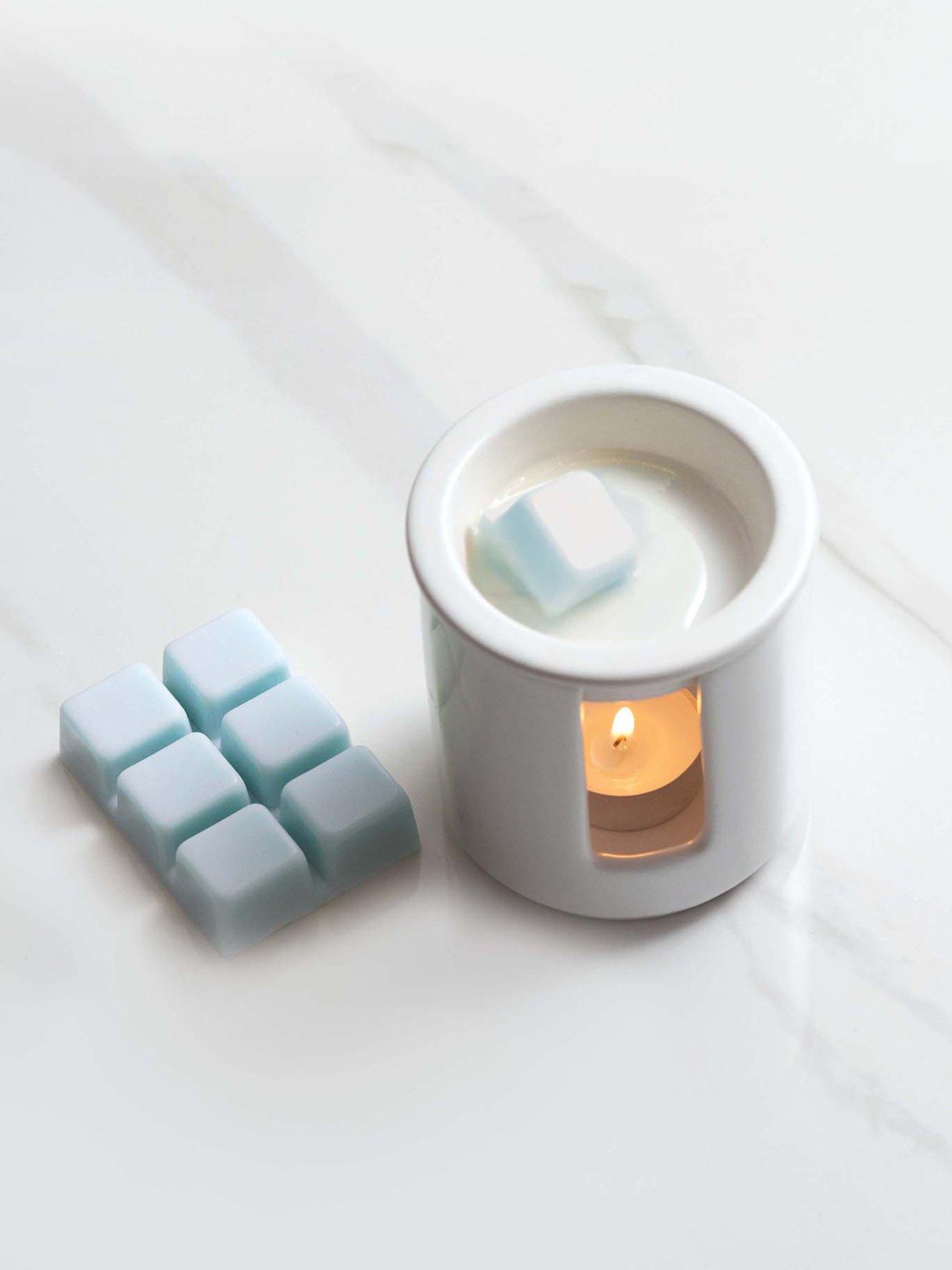 stoneglow-modern-classics-ceramic-wax-melter-set-sea-salt-oakmoss