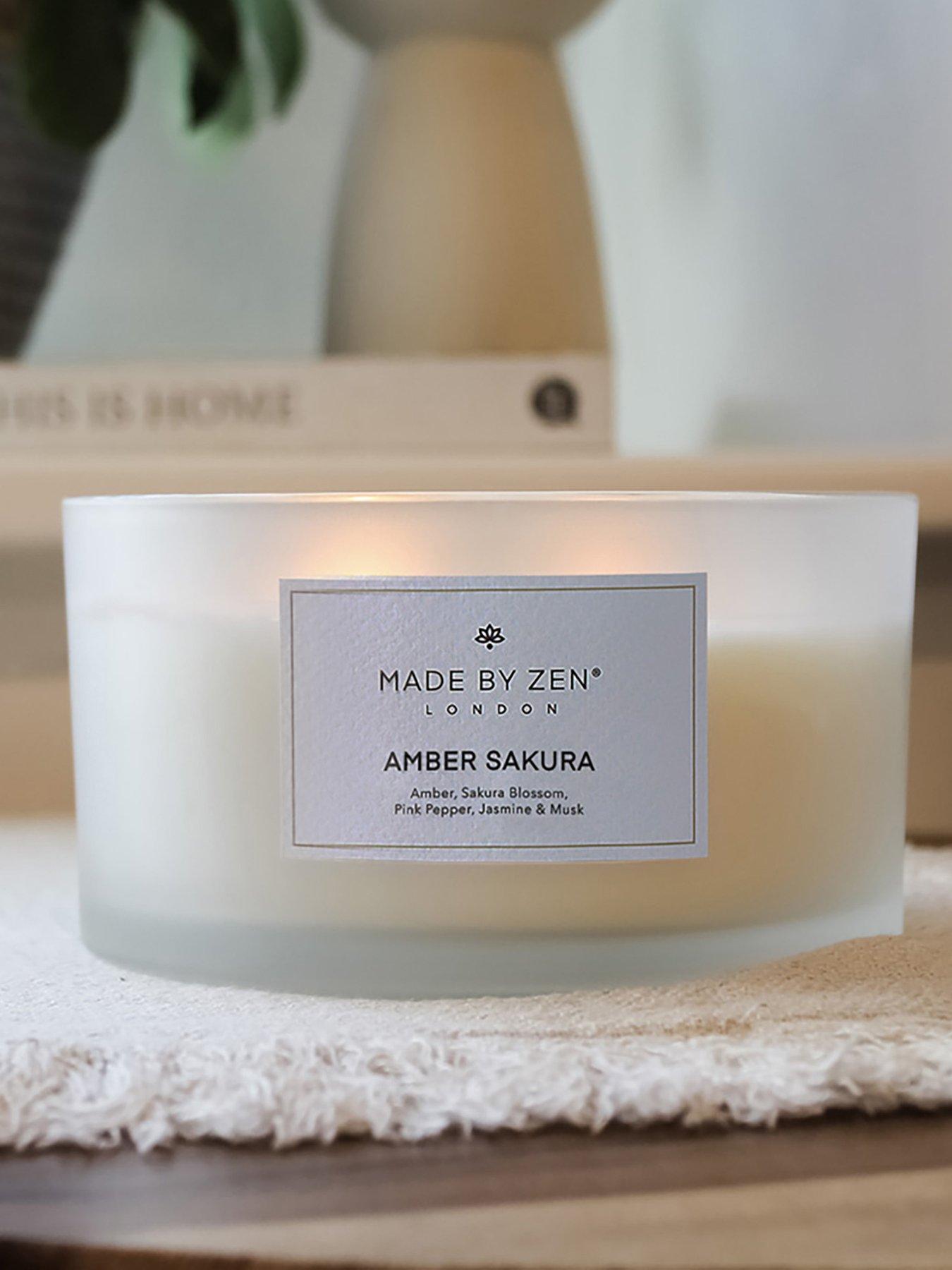 undefined Signature 4 Wick Candle - Amber Sakura