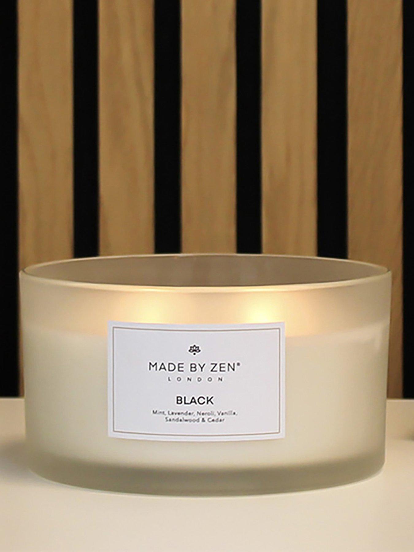 Image 1 of 2 of Made by Zen Signature 4 Wick Candle - Black