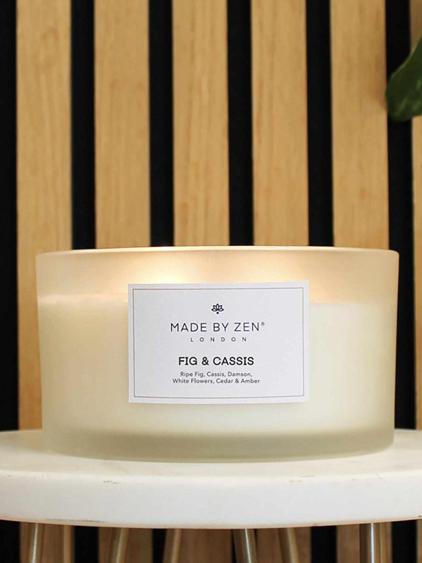 Image 1 of 2 of Made by Zen Signature 4 Wick Candle - Fig & Cassis