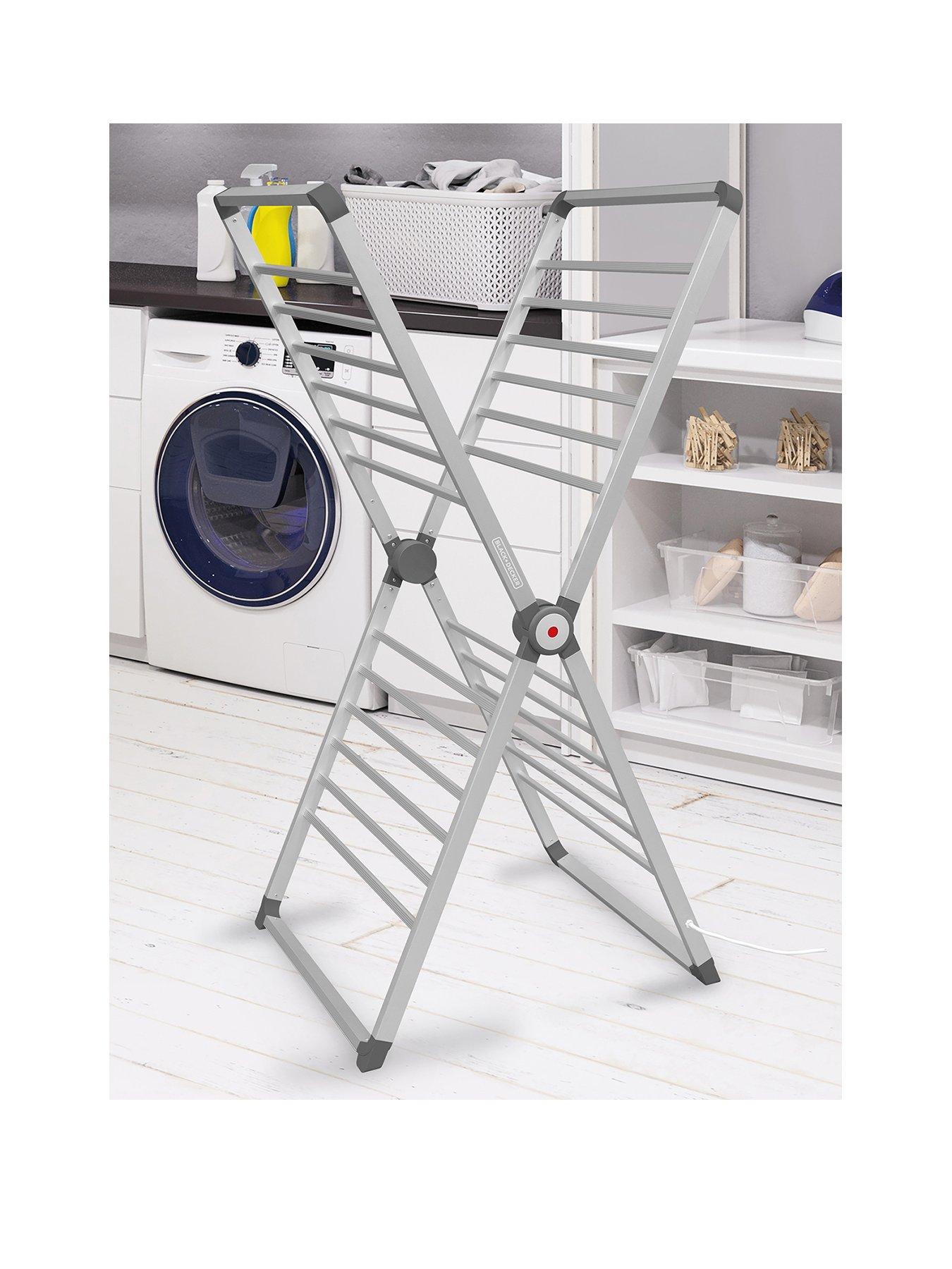 black-decker-x-frame-heated-airer