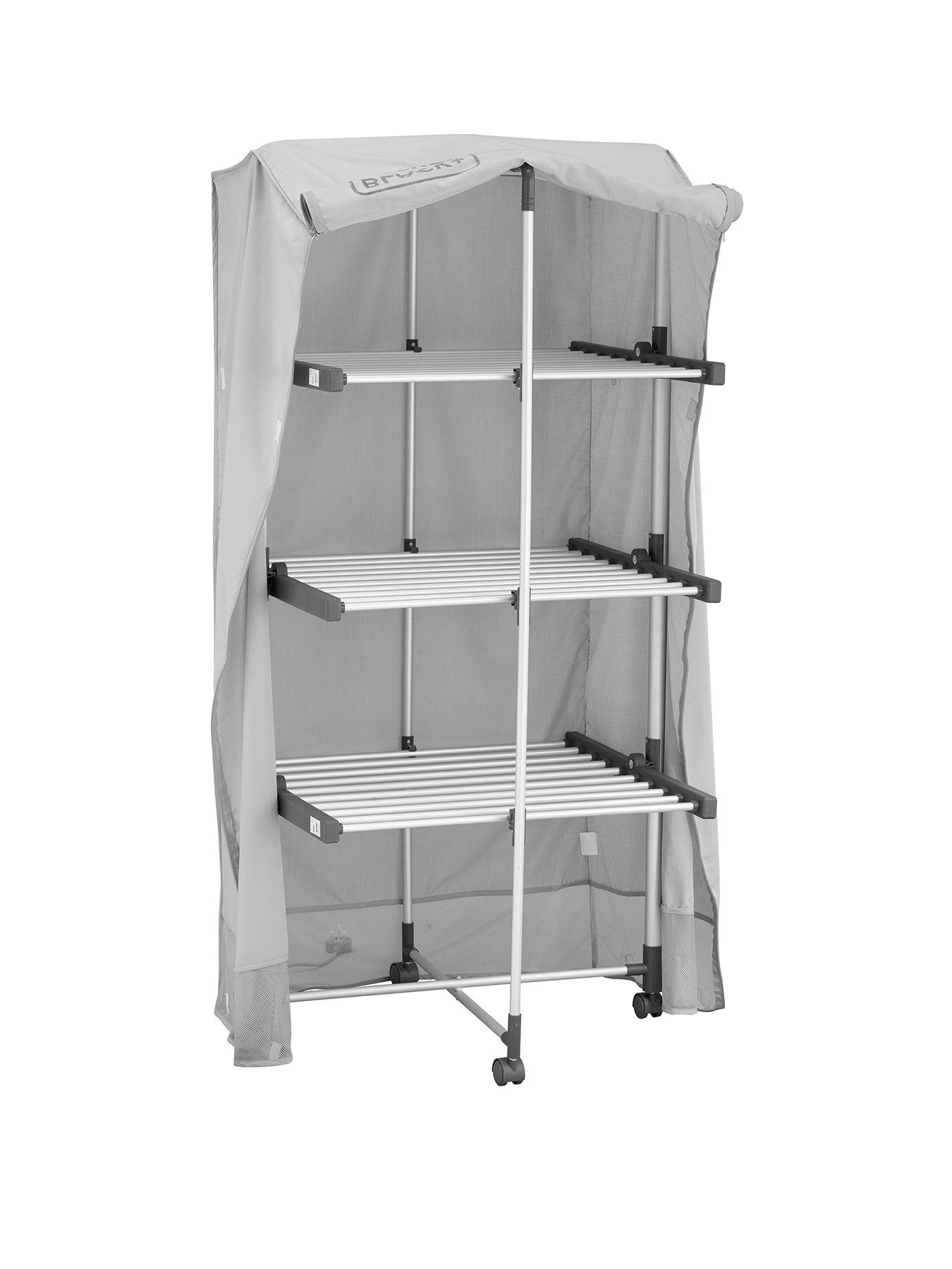 Image 1 of 7 of Black & Decker 3 Tier Heated Airer Wheels And Cover