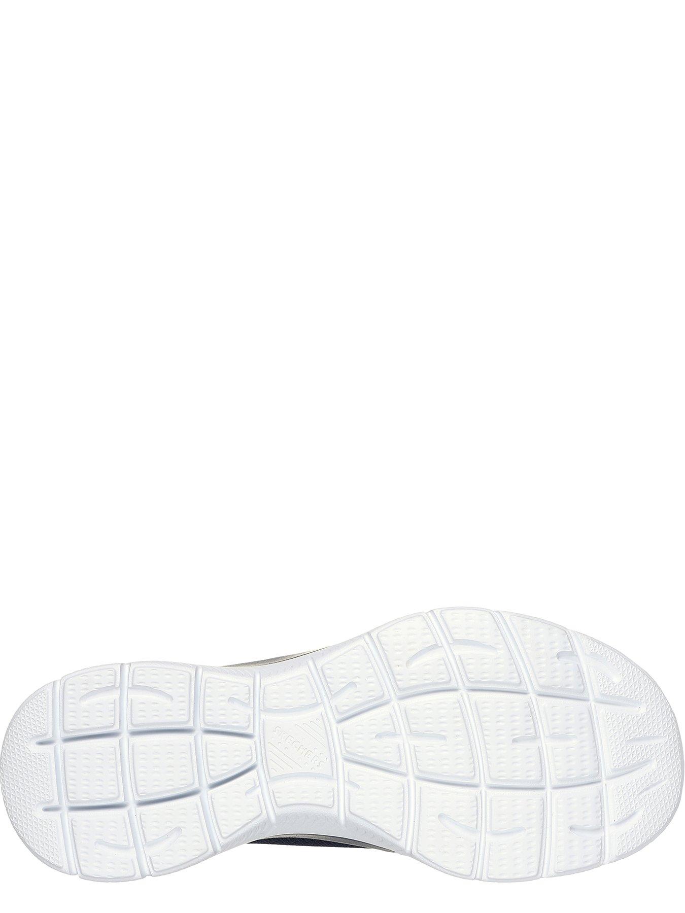 Image 4 of 5 of Skechers Wide Fit Summits Slip-in Diamond Dream Trainer - Navy