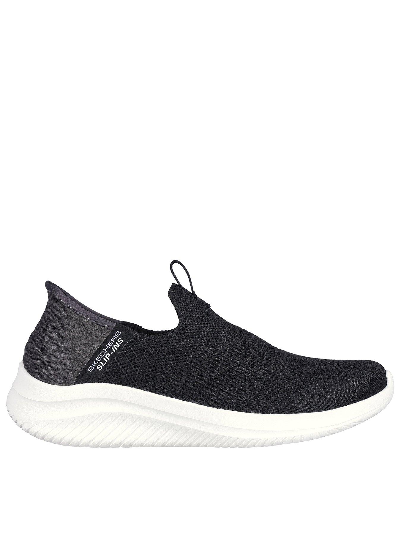 Skechers Wide Fit Ultra Flex 3.0 Trainer - Black