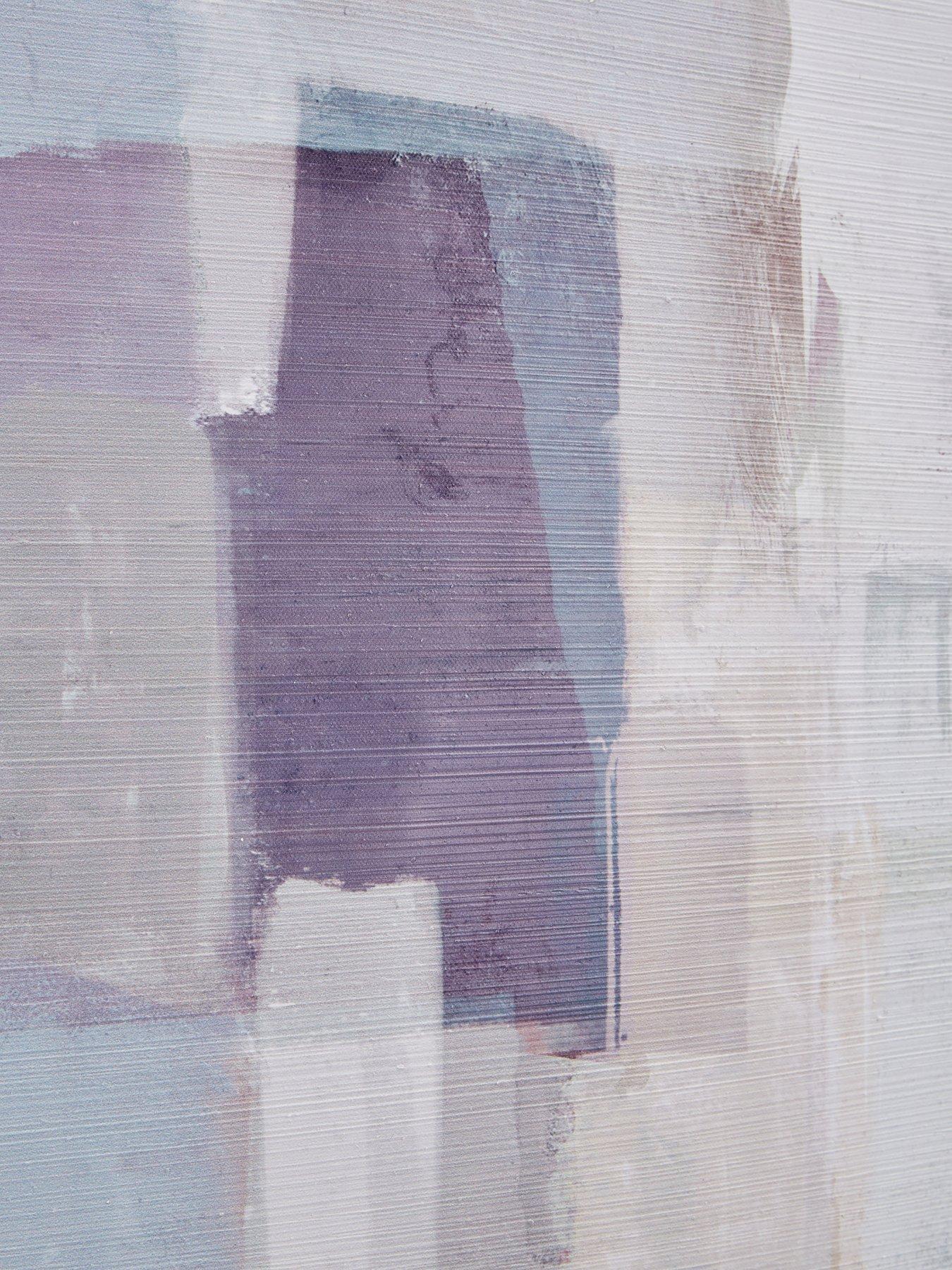 Image 5 of 6 of The Very Collection Abstract Purple Canvas Wall Art