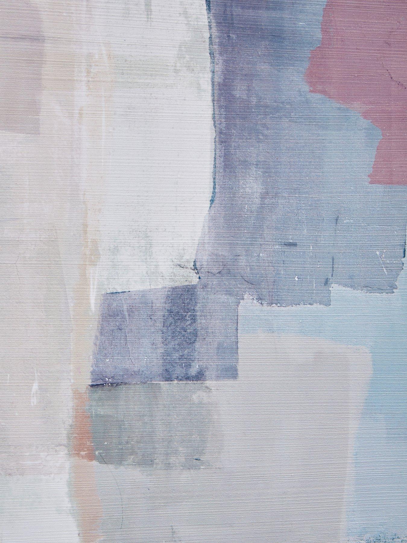 Image 6 of 6 of The Very Collection Abstract Purple Canvas Wall Art
