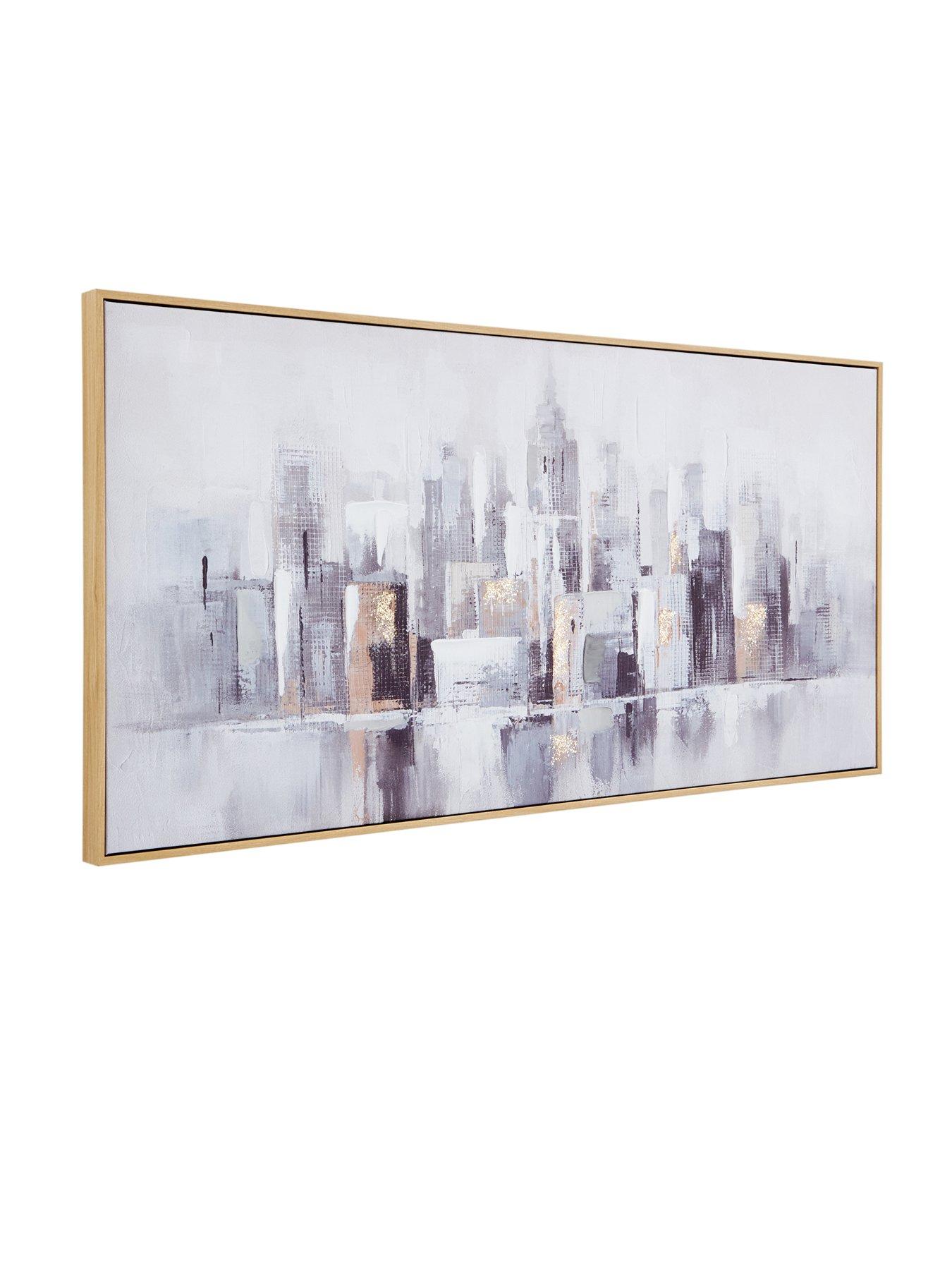 the-very-collection-capped-city-landscape-foiled-canvas-with-hand-painted-embellishmentsback