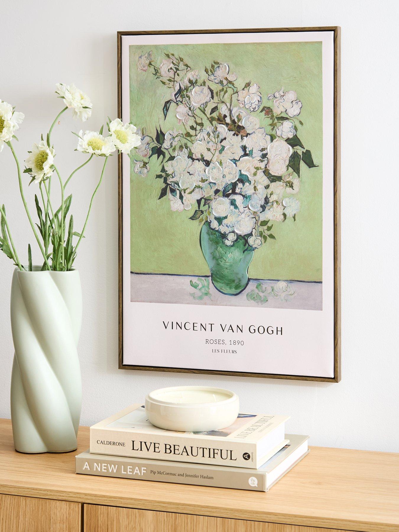 Image 1 of 6 of The Very Collection Van Gogh Printed Capped Canvas Wall Art&nbsp;