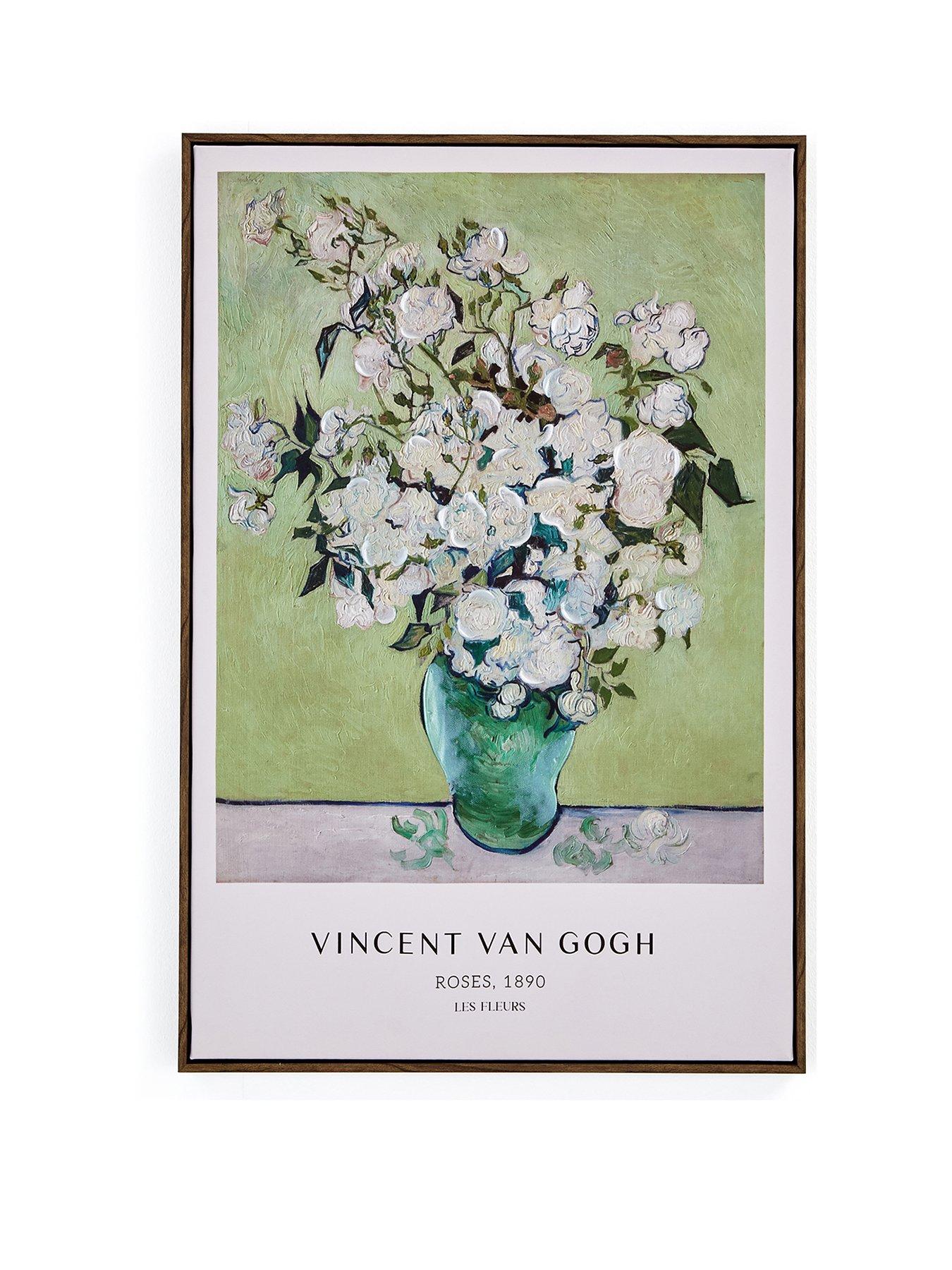 Image 2 of 6 of The Very Collection Van Gogh Printed Capped Canvas Wall Art&nbsp;