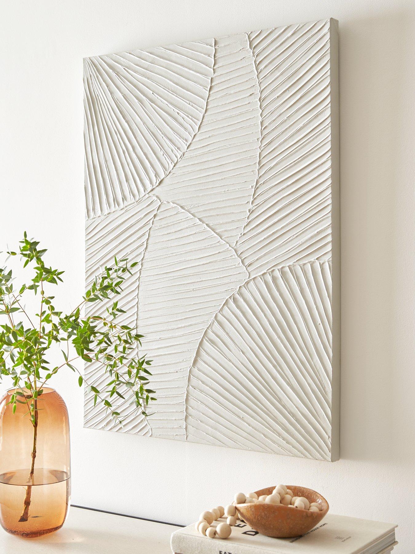 Michelle Keegan Home Raked Hand Paint Capped Canvas 60x80cm