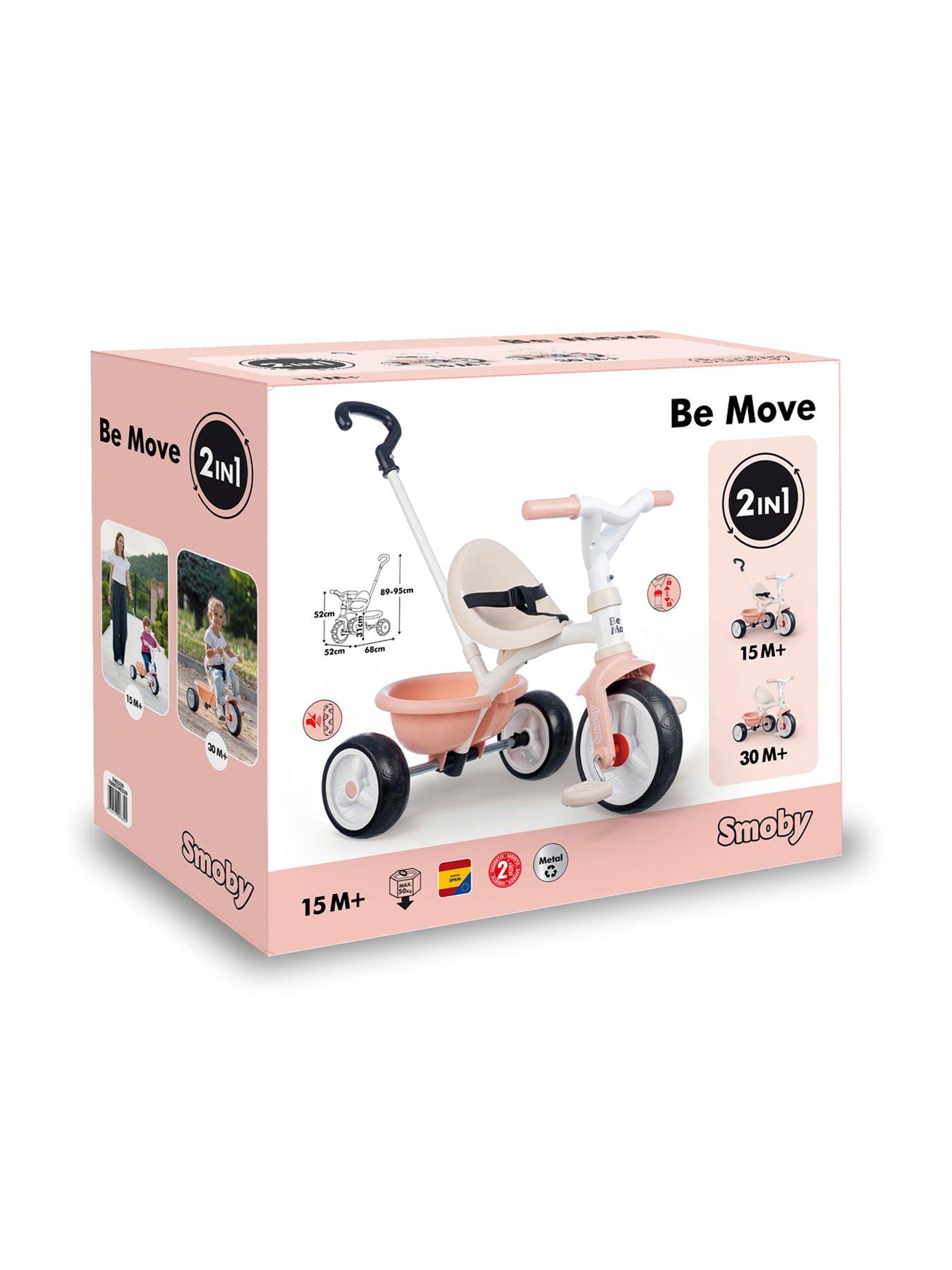 Image 7 of 7 of Smoby Be Move Tricycle Pink - From 15 Months