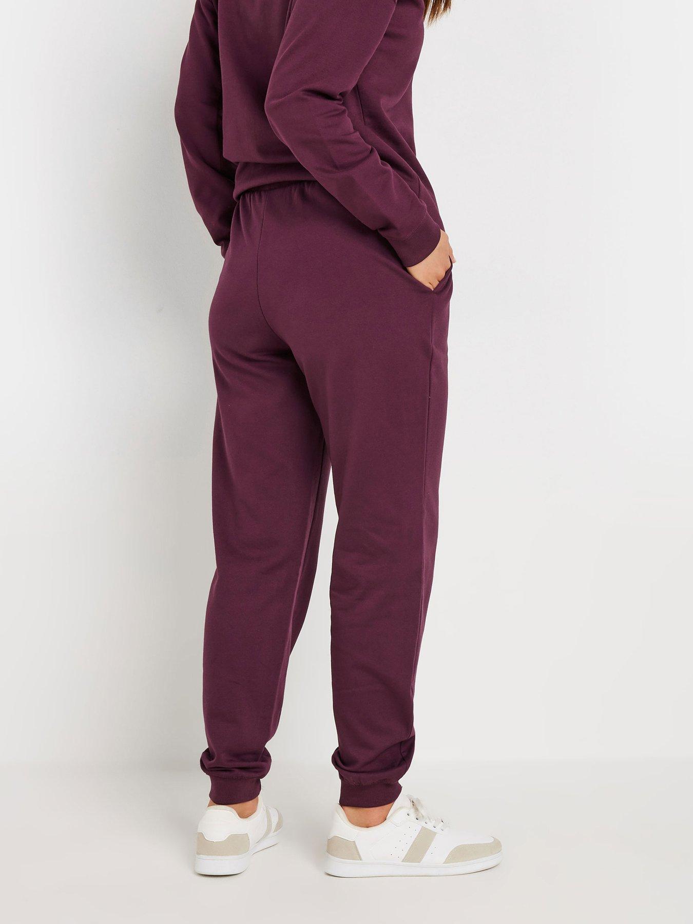 long-tall-sally-tall-cuffed-jogger-34-redstillFront