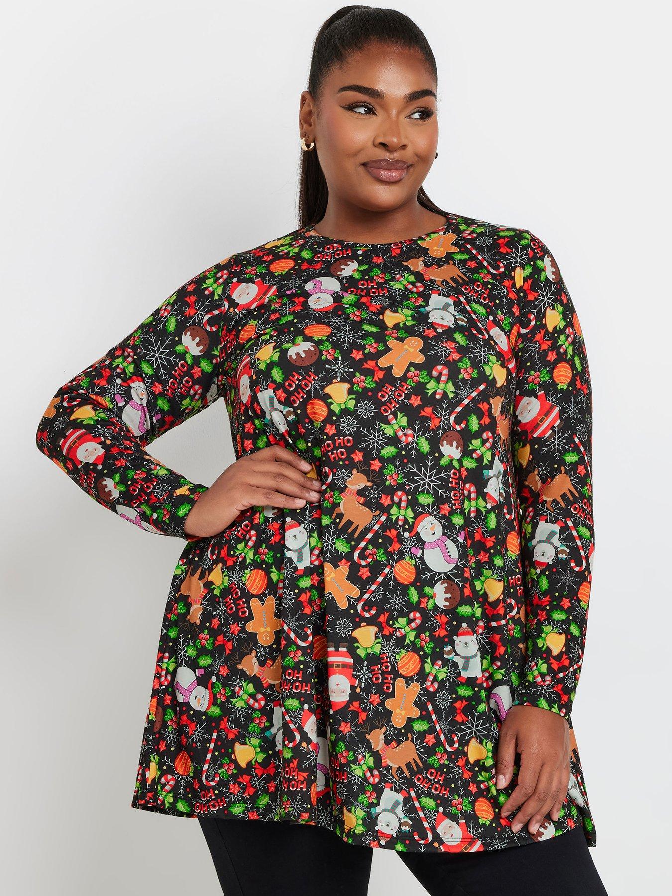 yours-curve-novelty-tunic-blackfront