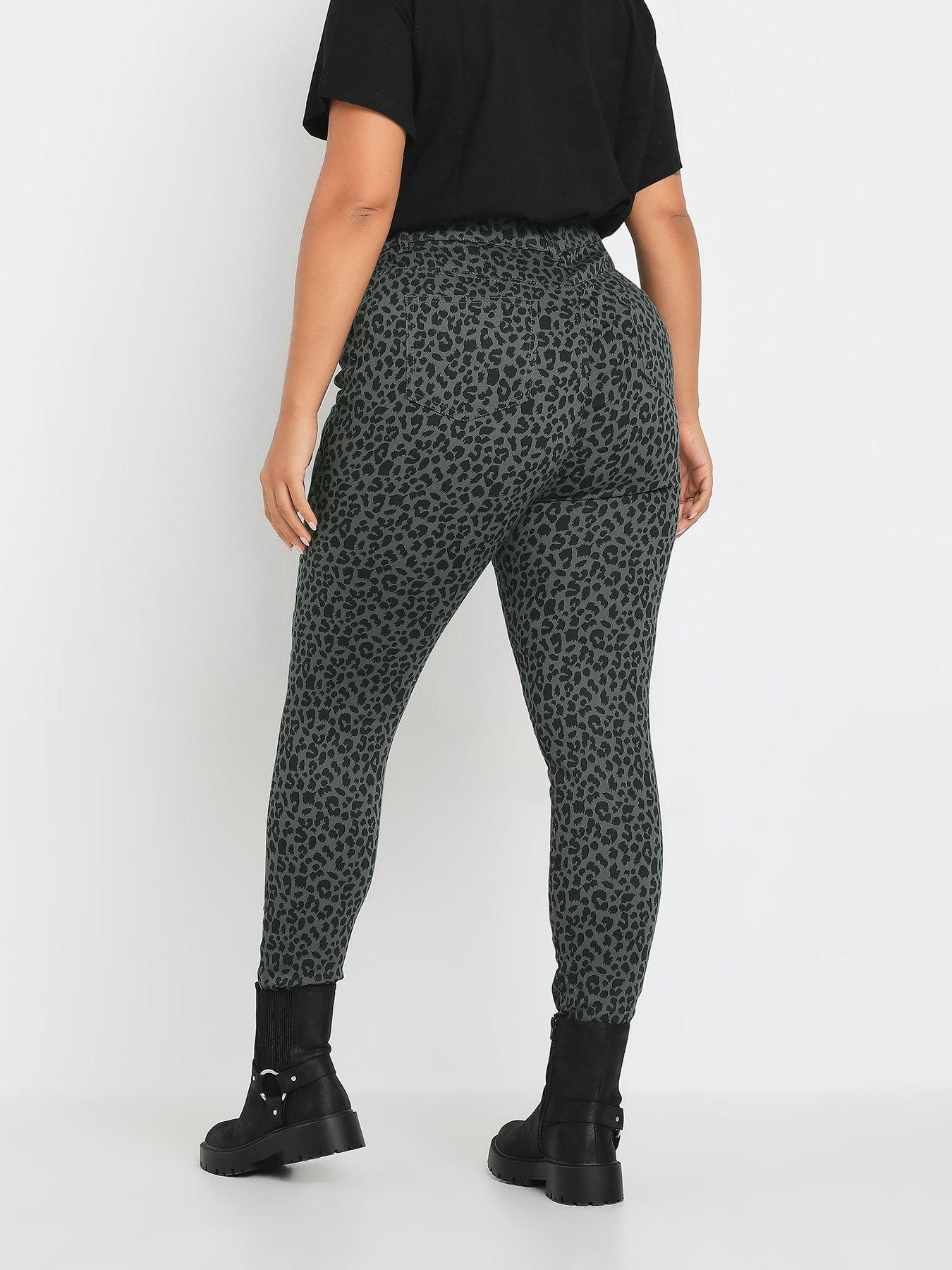 yours-curve-leopard-print-jegging-greystillFront
