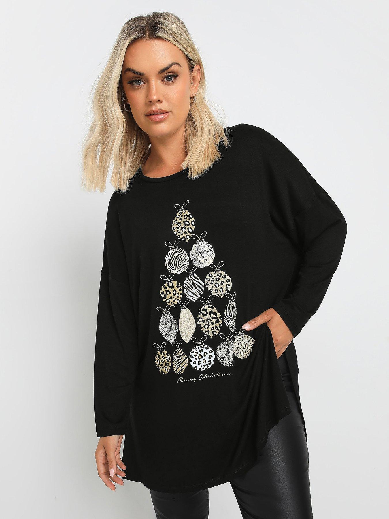 yours-curve-baubles-novelty-long-sleeve-t-shirtfront