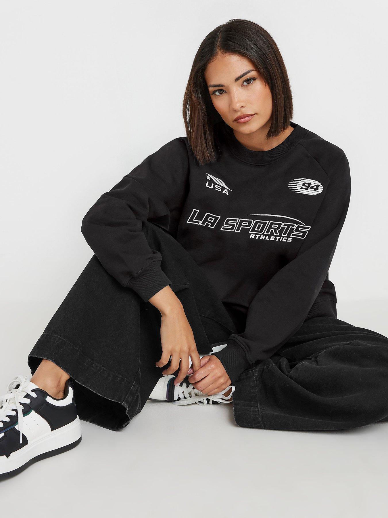 pixiegirl-petite-sporty-sweat-black