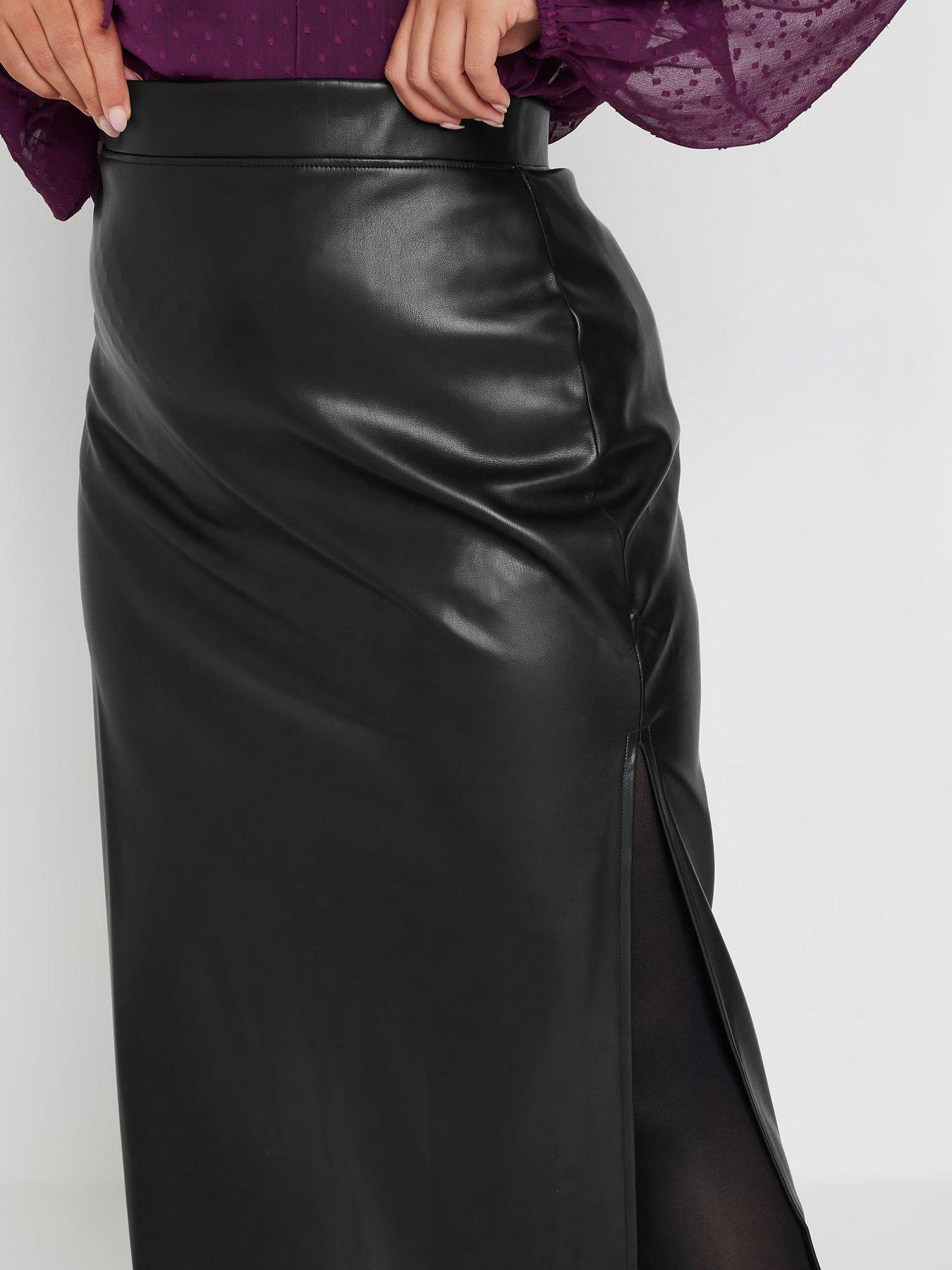 yours-curve-pu-side-slit-maxi-skirt-blackoutfit