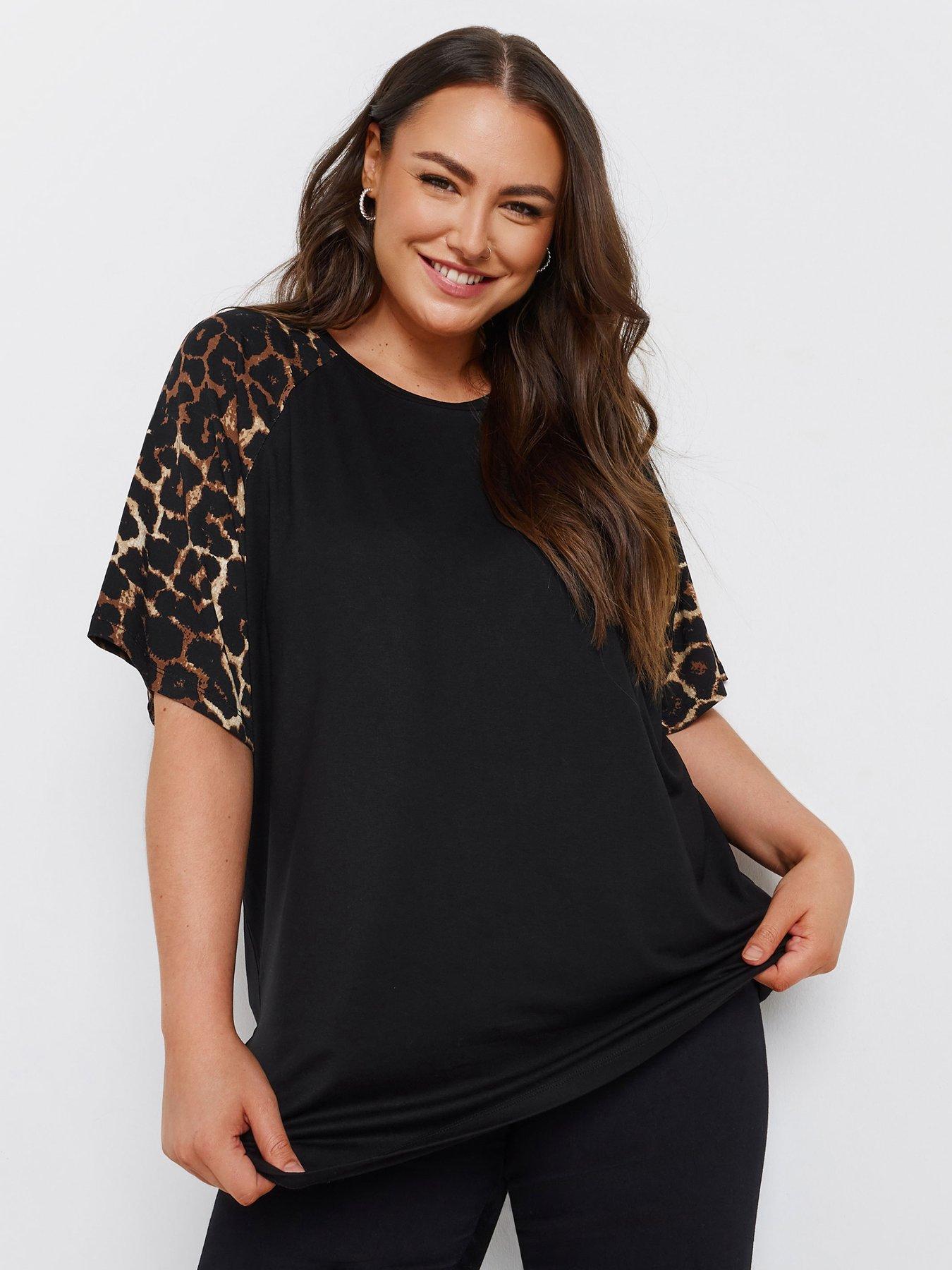 yours-curve-raglan-leopard-print-topoutfit