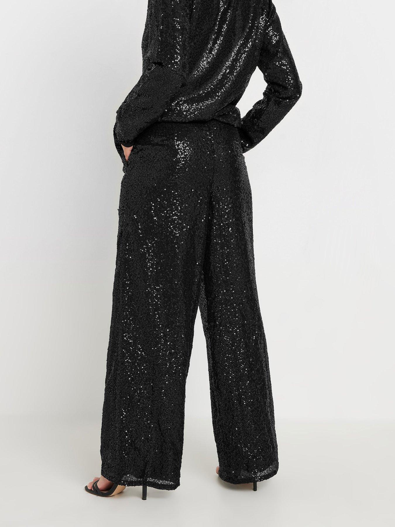 pixiegirl-petite-sequin-wide-leg-trousers-blackstillFront