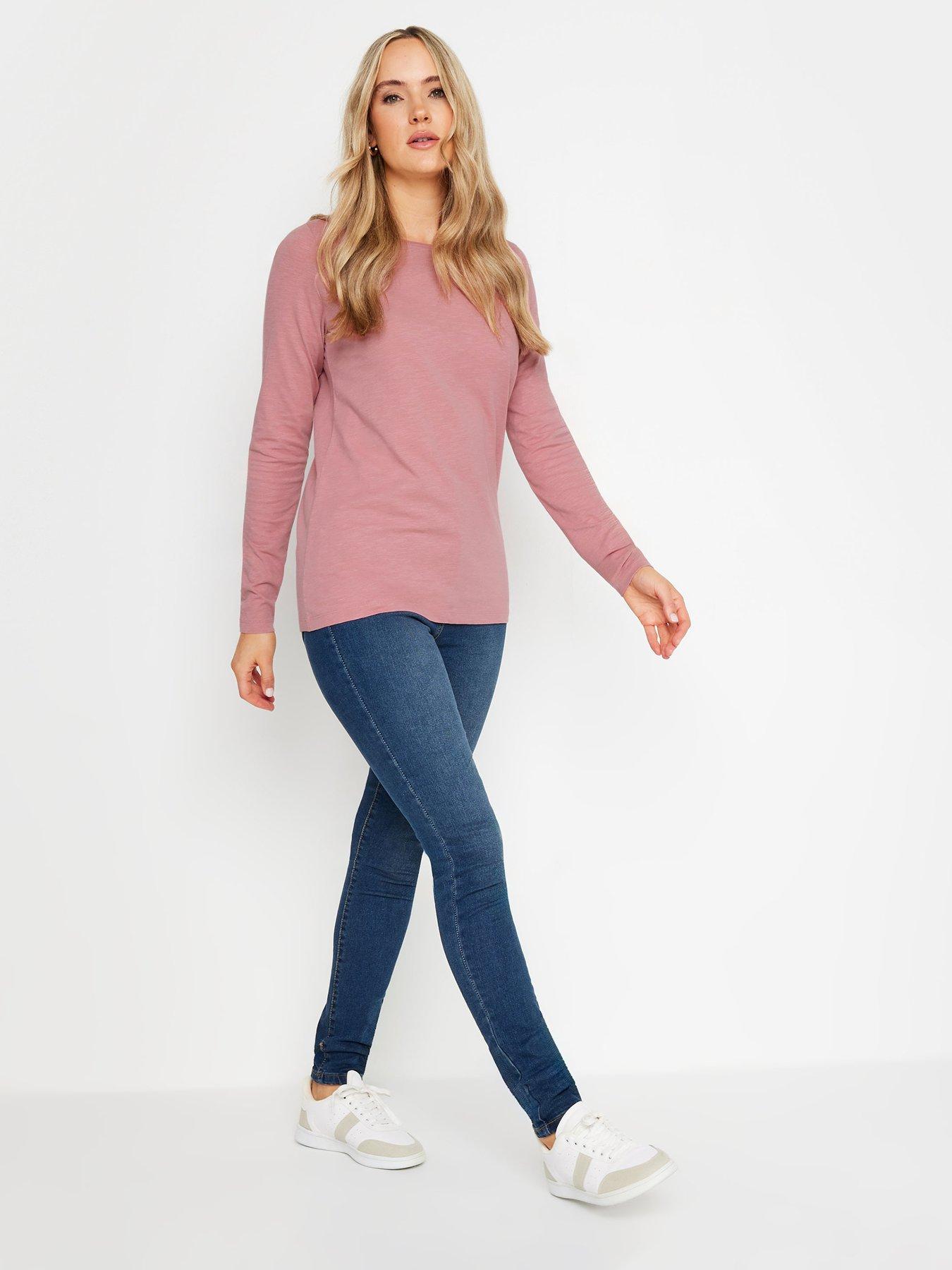 long-tall-sally-tall-long-sleeve-scoop-neck-t-shirt-pinkback