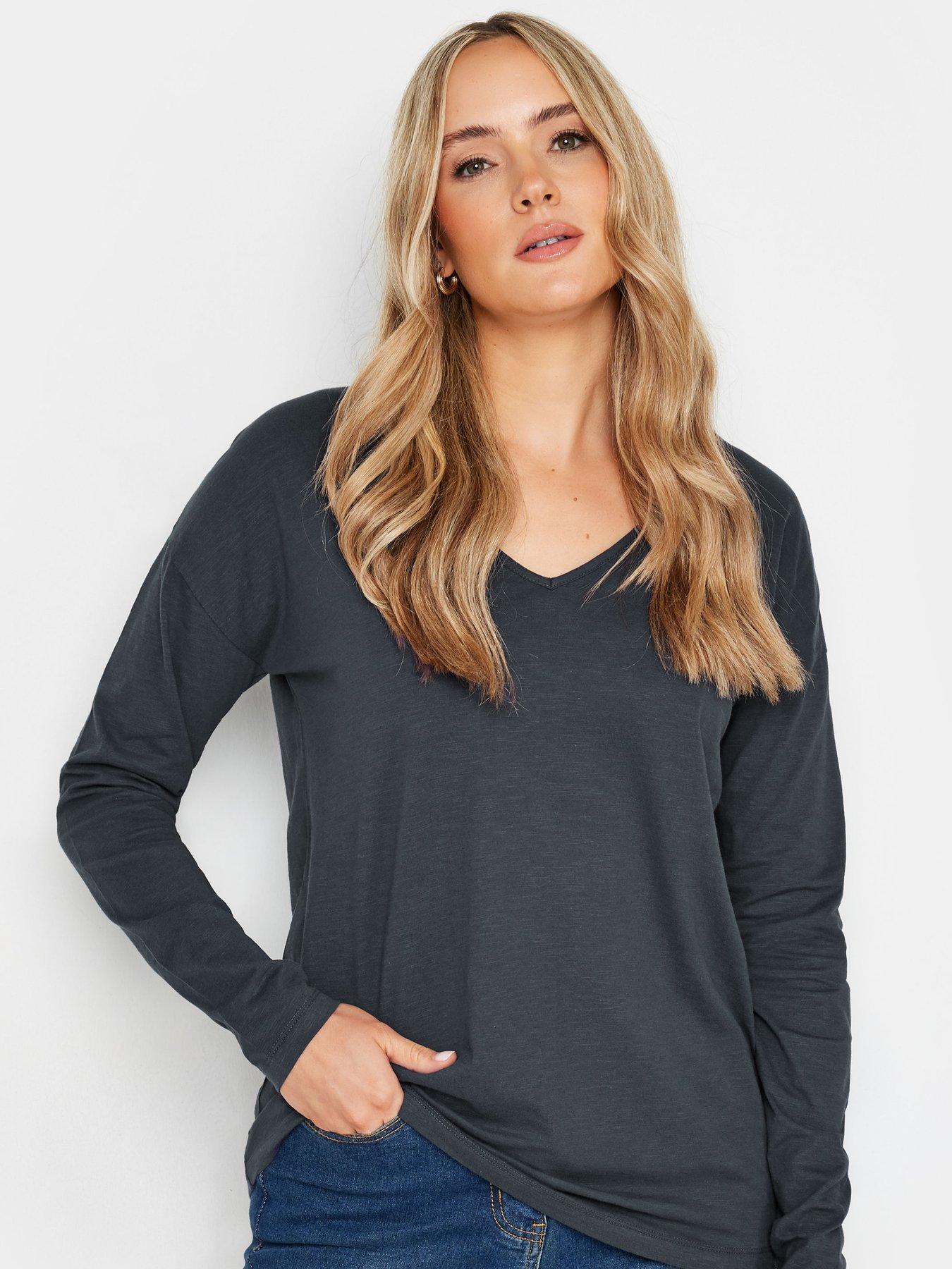 long-tall-sally-tall-long-sleeve-v-neck-t-shirt-blueoutfit