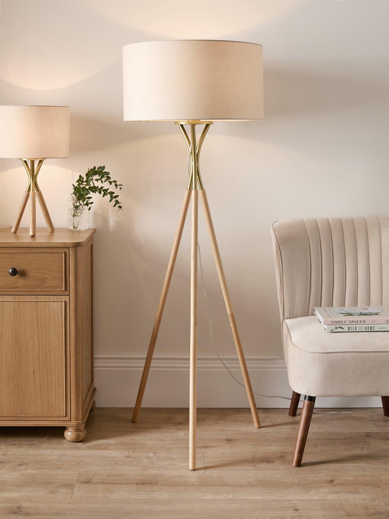 Image of Very Home Lili Tripod Floor Lamp