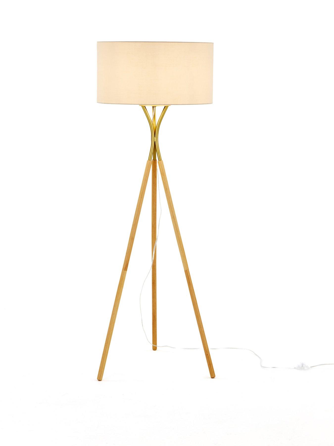 Image 3 of 7 of The Very Collection Lili Tripod Floor Lamp